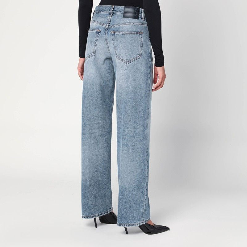 HAIKURE Wide Washed Effect Jeans - Women