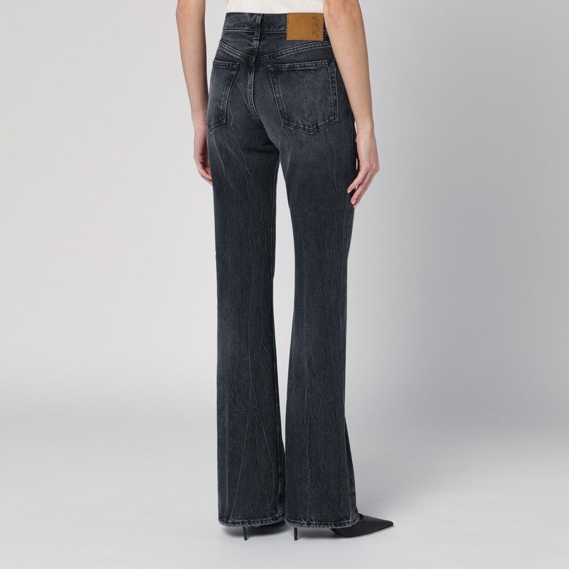 HAIKURE Womens Faded Vintage Wash Jeans