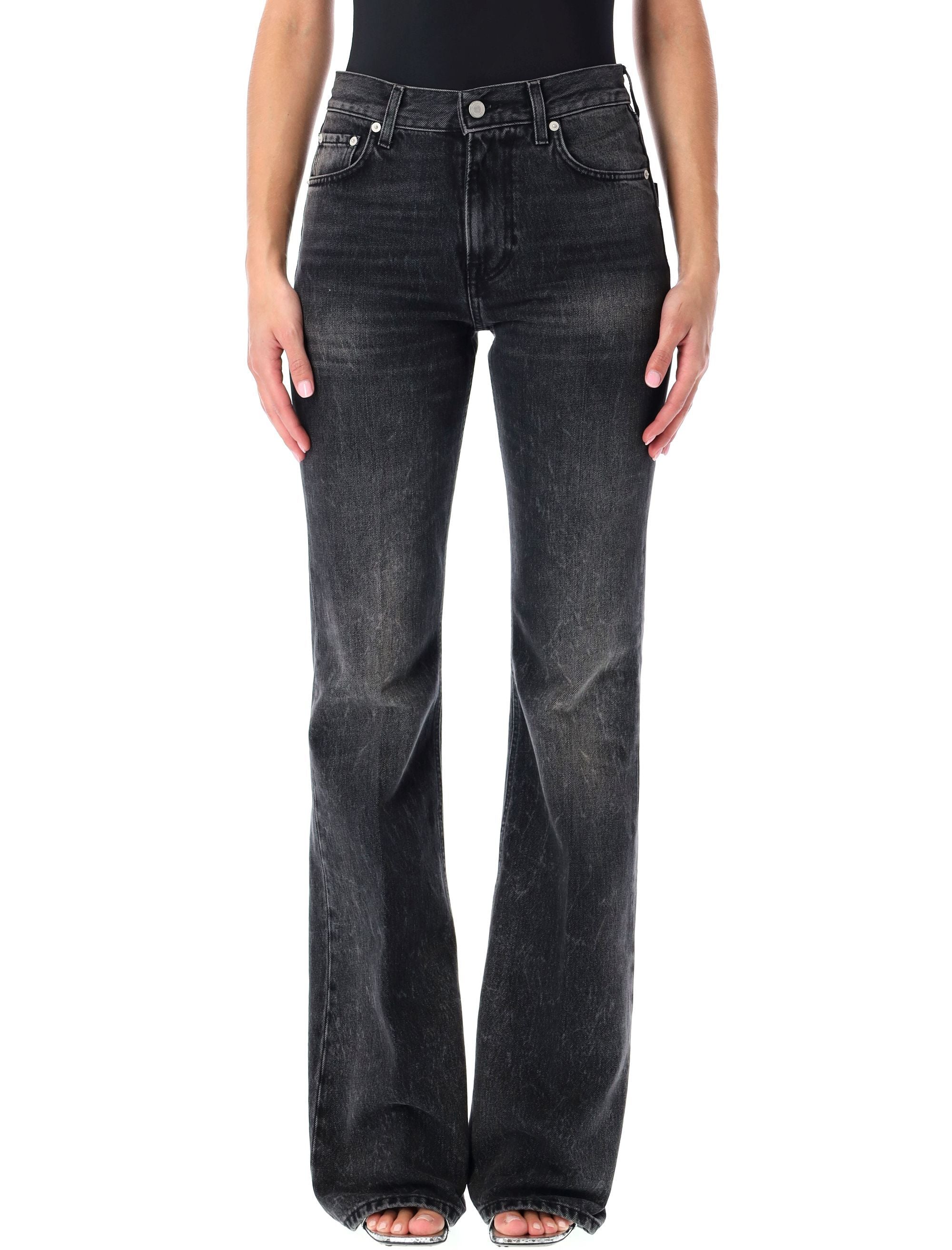 HAIKURE Flared High-Rise Jeans for Women - Size 27