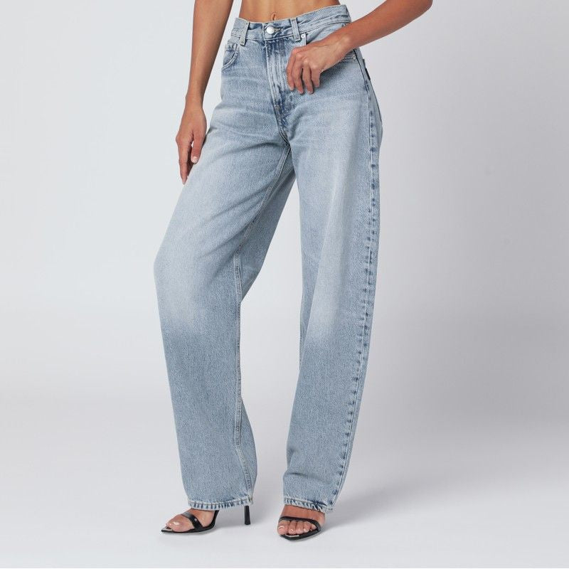 HAIKURE Authentic Denim Mid-Rise Jeans for Women