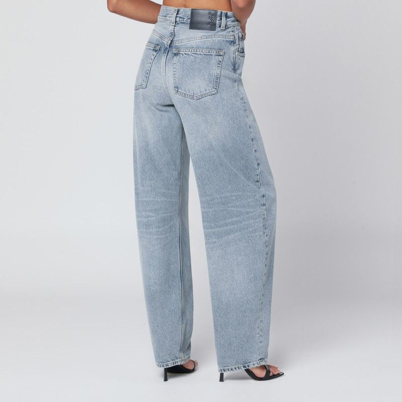 HAIKURE Authentic Denim Mid-Rise Jeans for Women