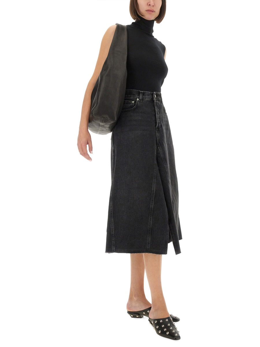 HAIKURE Chic Midi Skirt for Women - Size 26