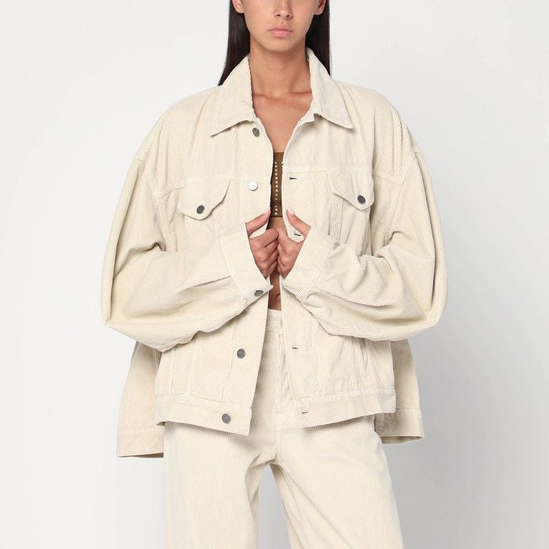 HAIKURE Oversized Corduroy Jacket for Women