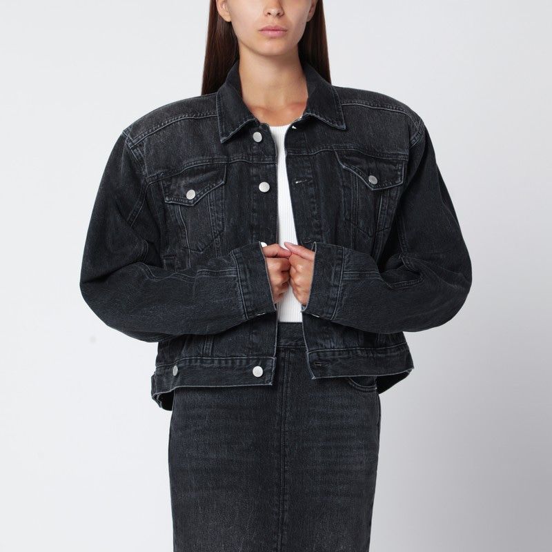 HAIKURE Washed-Effect Renee Denim Jacket - Women’s Outerwear