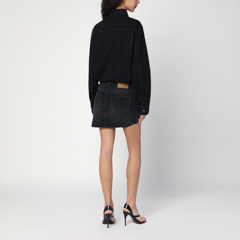 HAIKURE Womens Mini Denim Tamu Dress