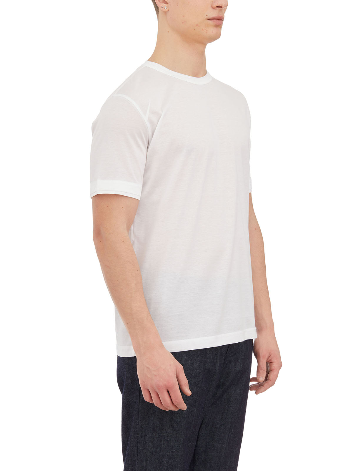 PAOLO PECORA Men's Round Neck T-Shirt - Size M
