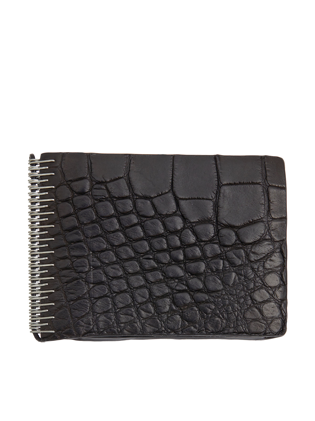 ISAAC SELLAM Mini Alligator Skin Wallet for Men
