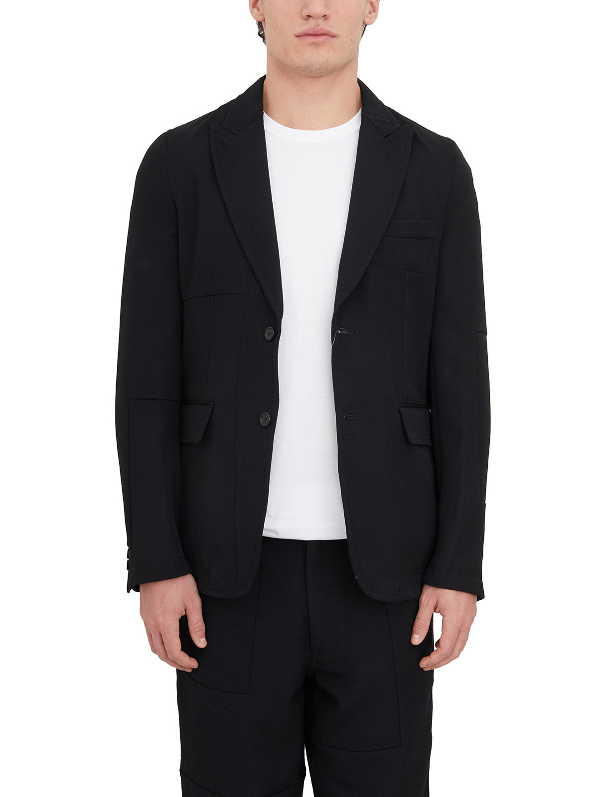 COMME DES GARÇONS SHIRT Tailored Wool Blazer for Men - Size M