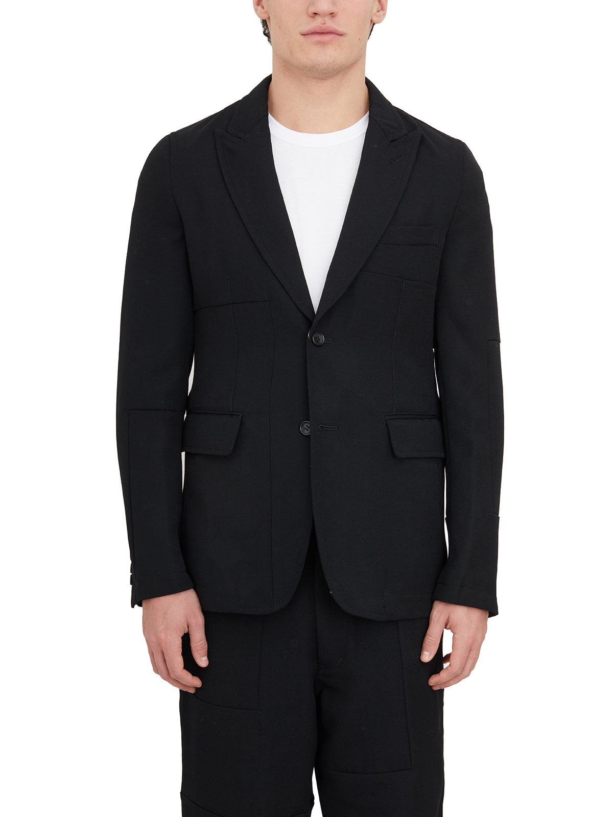 COMME DES GARÇONS SHIRT Tailored Wool Blazer for Men - Size M