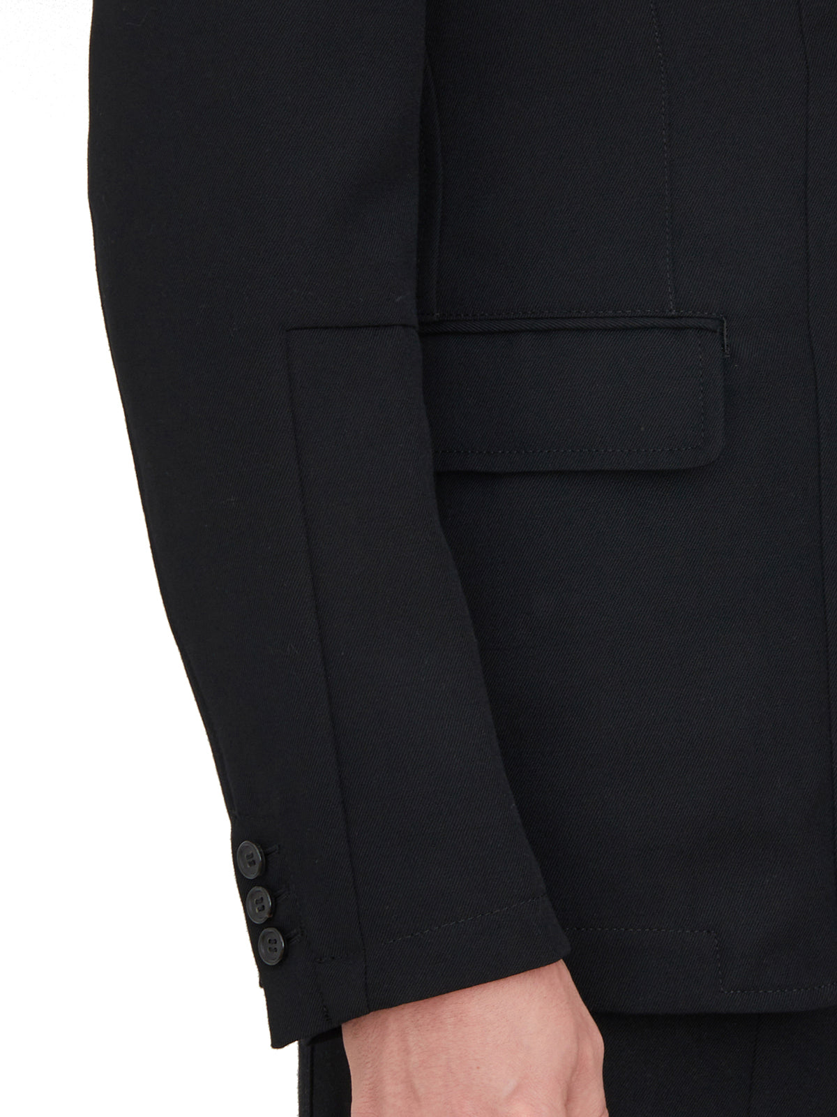 COMME DES GARÇONS SHIRT Tailored Wool Blazer for Men - Size M