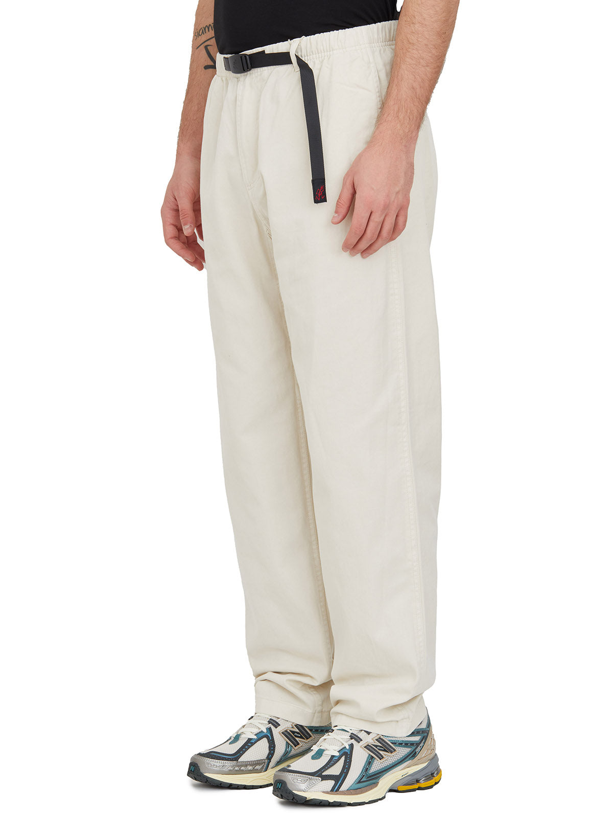 GRAMICCI Comfortable Elastic Waist Straight Leg Trousers for Men - Size L