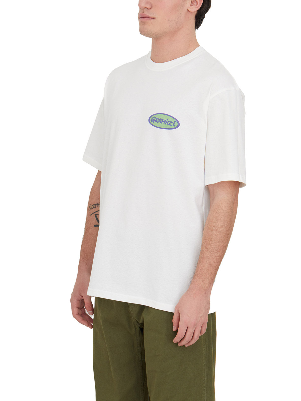 GRAMICCI Men's Roundneck Logo T-Shirt Size M