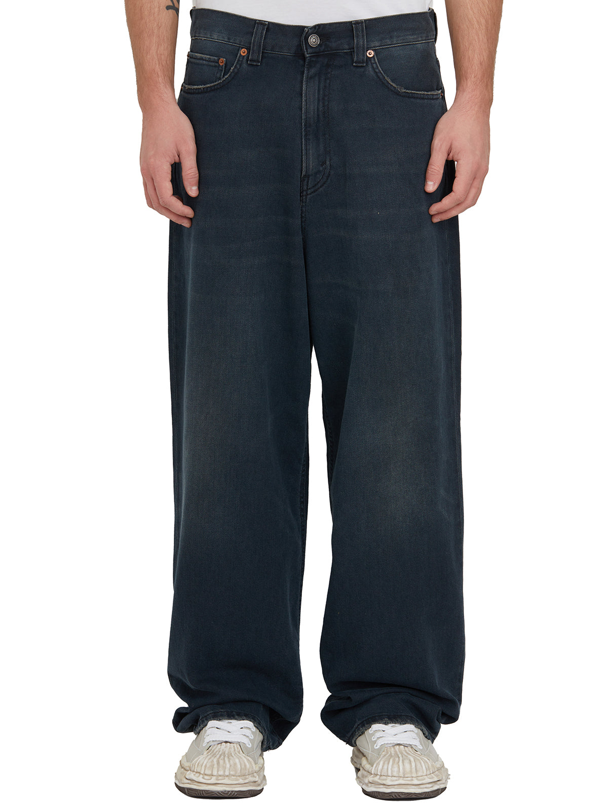 HAIKURE Wide-Leg Jeans for Men - Size 32
