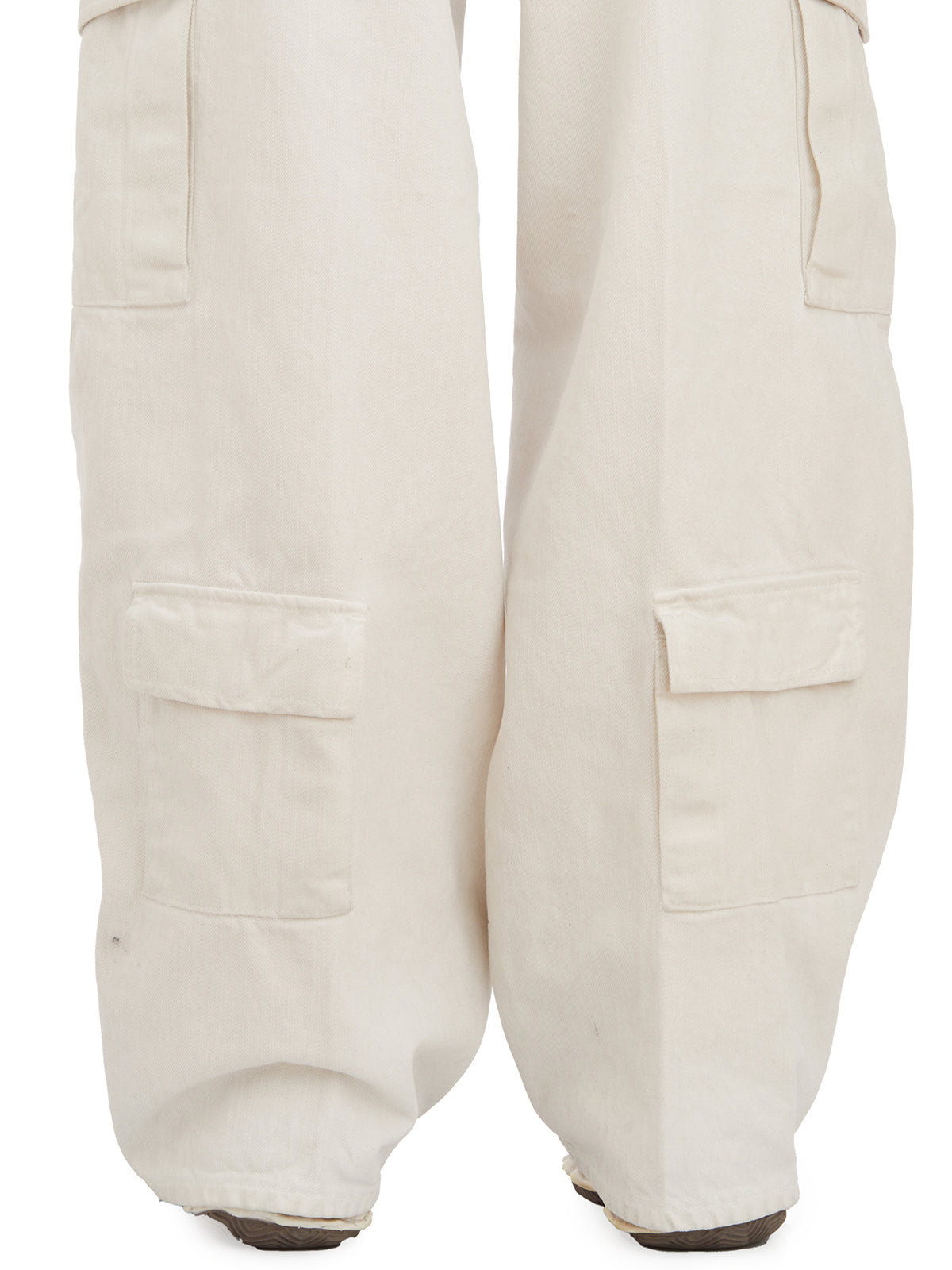 HAIKURE Wide Leg Cargo Jeans for Women - Size 25