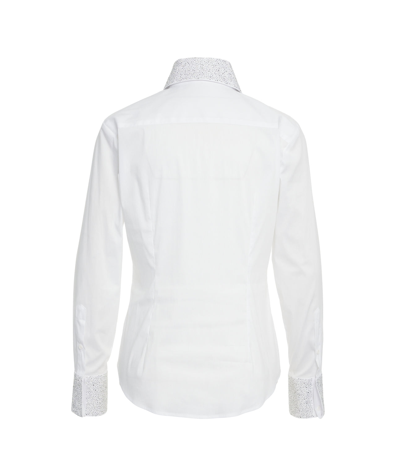 HIMON'S Elegant Rhinestone-Embellished Blouse for Women