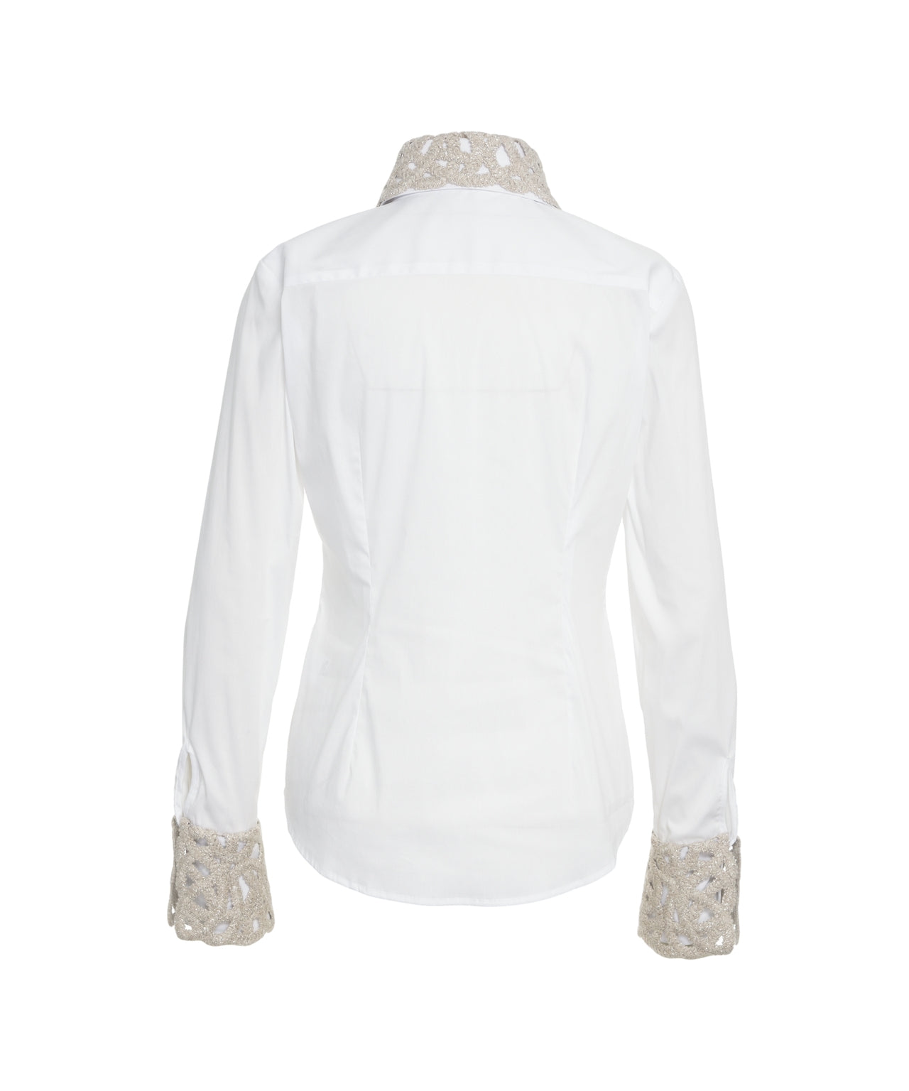 HIMON'S Elegant Blouse with Embroidered Details