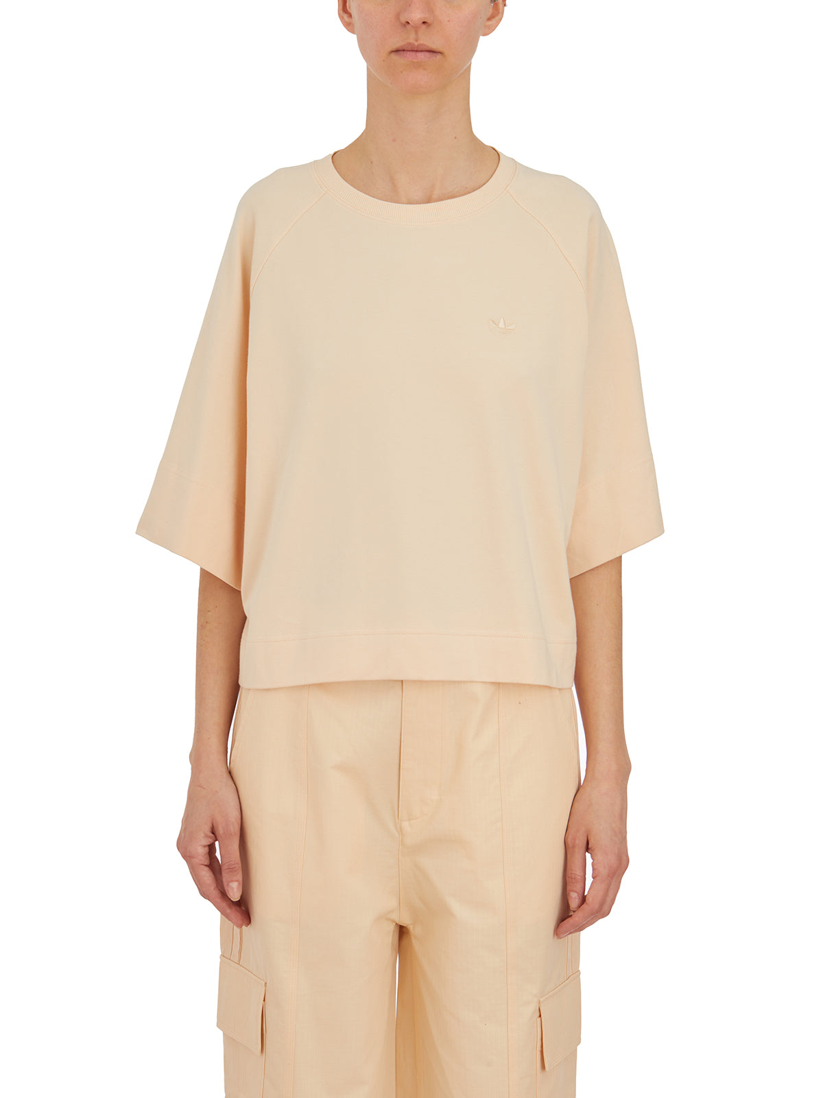 ADIDAS ORIGINALS Cropped Loose Fit Mini T-Shirt