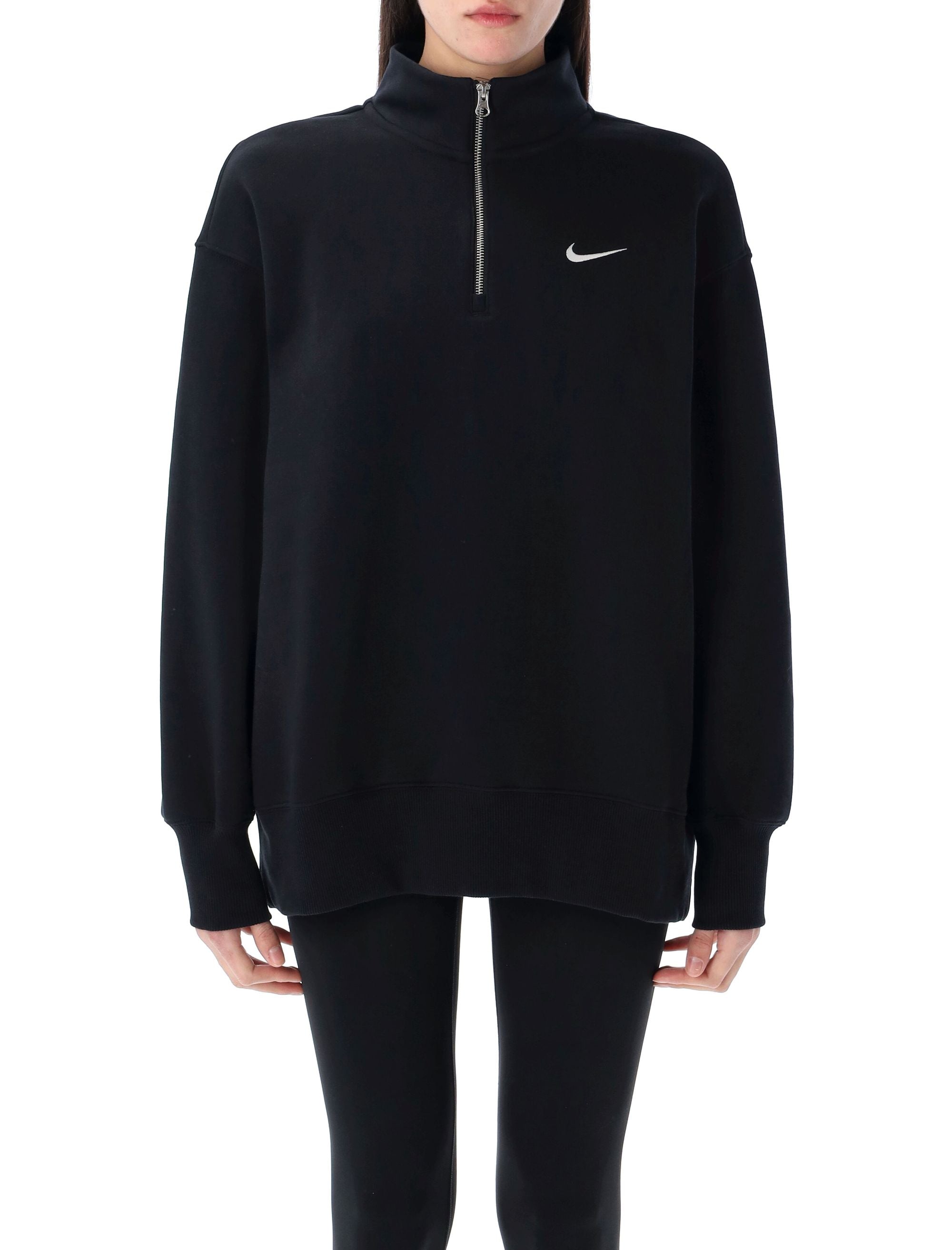 NIKE Women's ¼ Zip Phoenix Fleece - Oversized Fit
