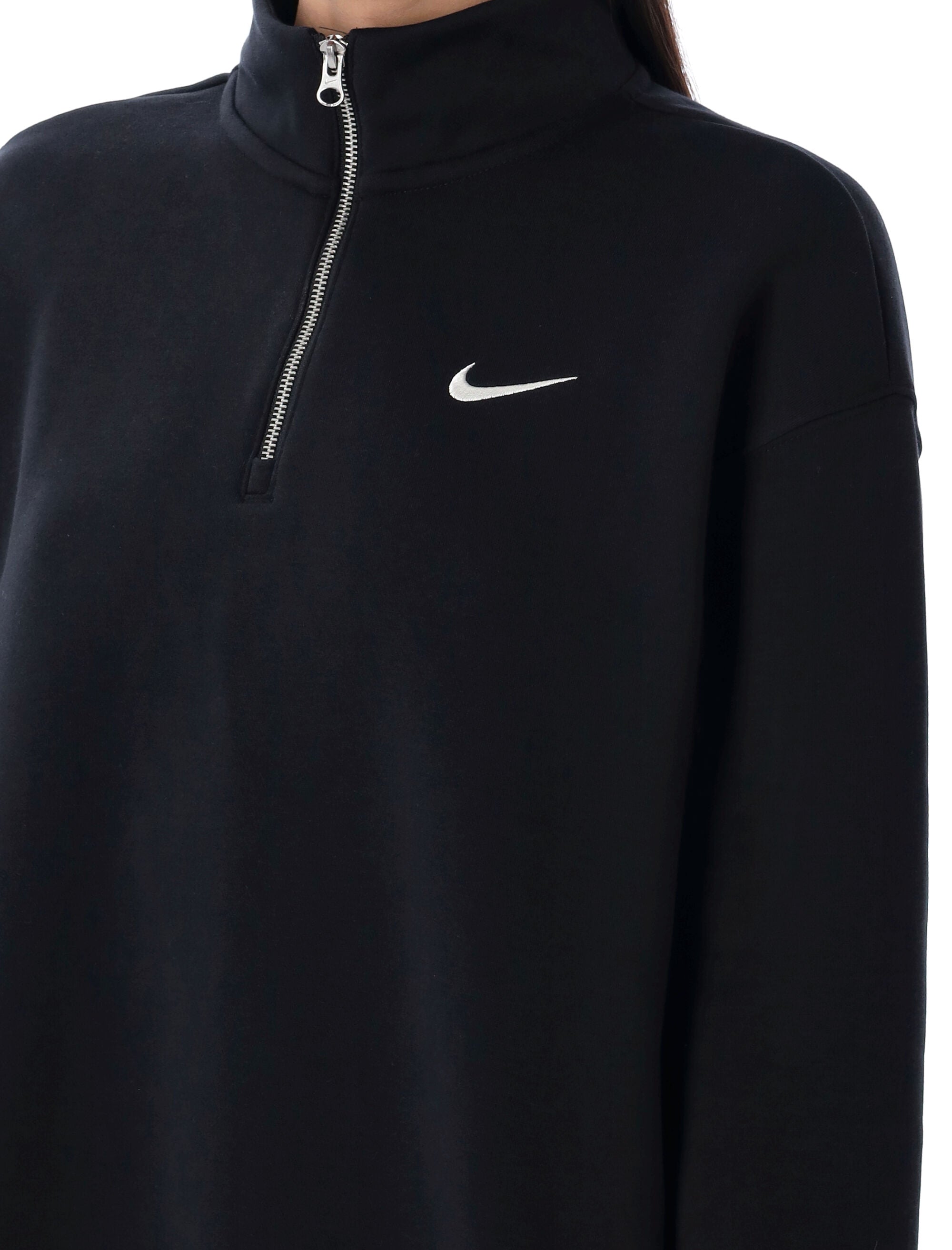 NIKE Women's ¼ Zip Phoenix Fleece - Oversized Fit
