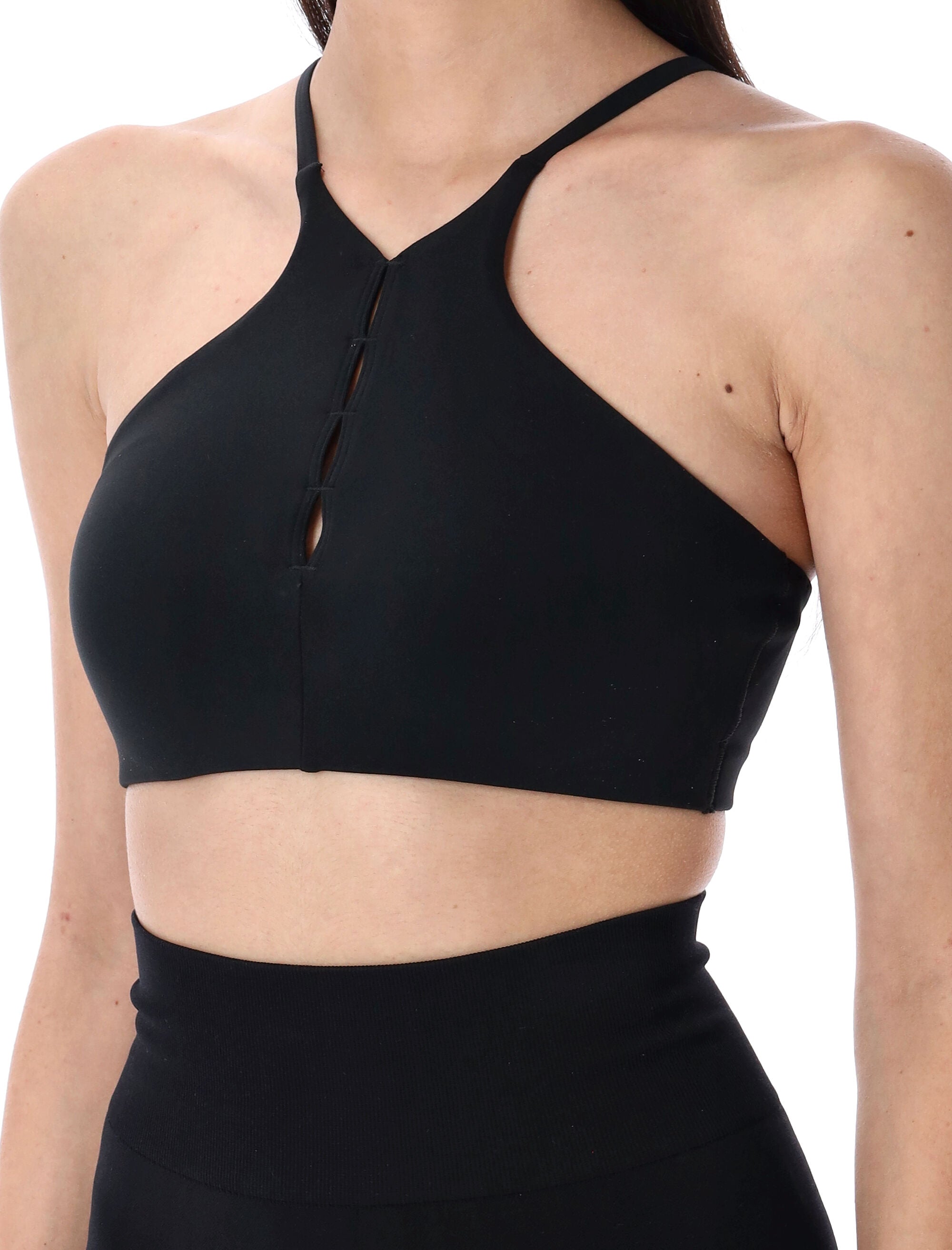 NIKE Keyhole Design Midweight Sports Bra - Women's Small