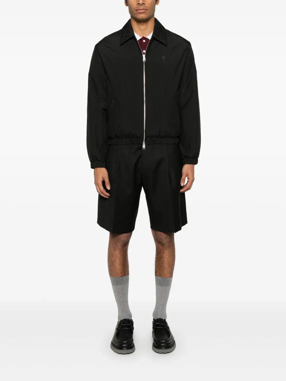 AMI PARIS Zipped Jacket for Men - SS25 Collection