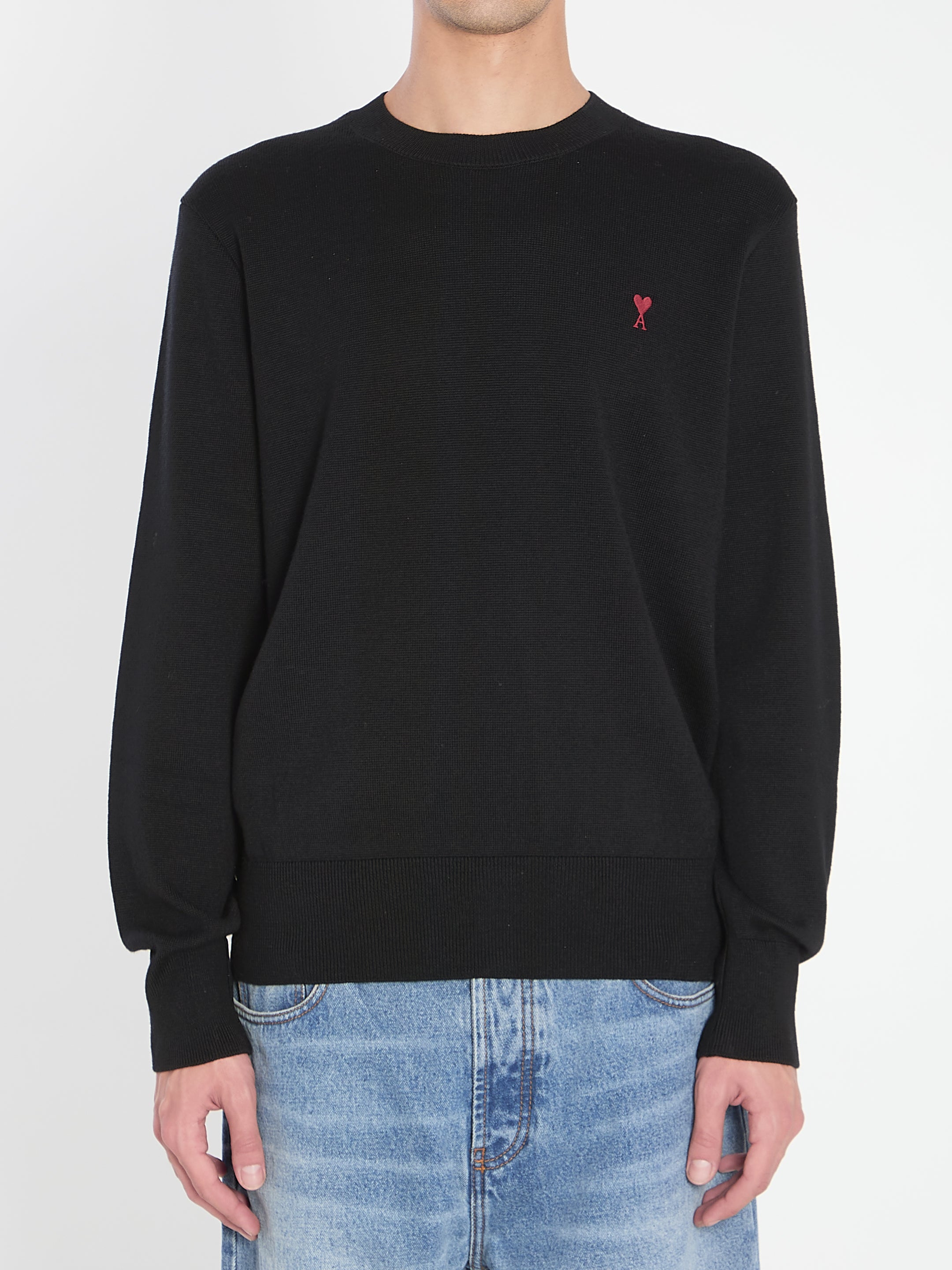 AMI PARIS Classic Crew Neck Sweater