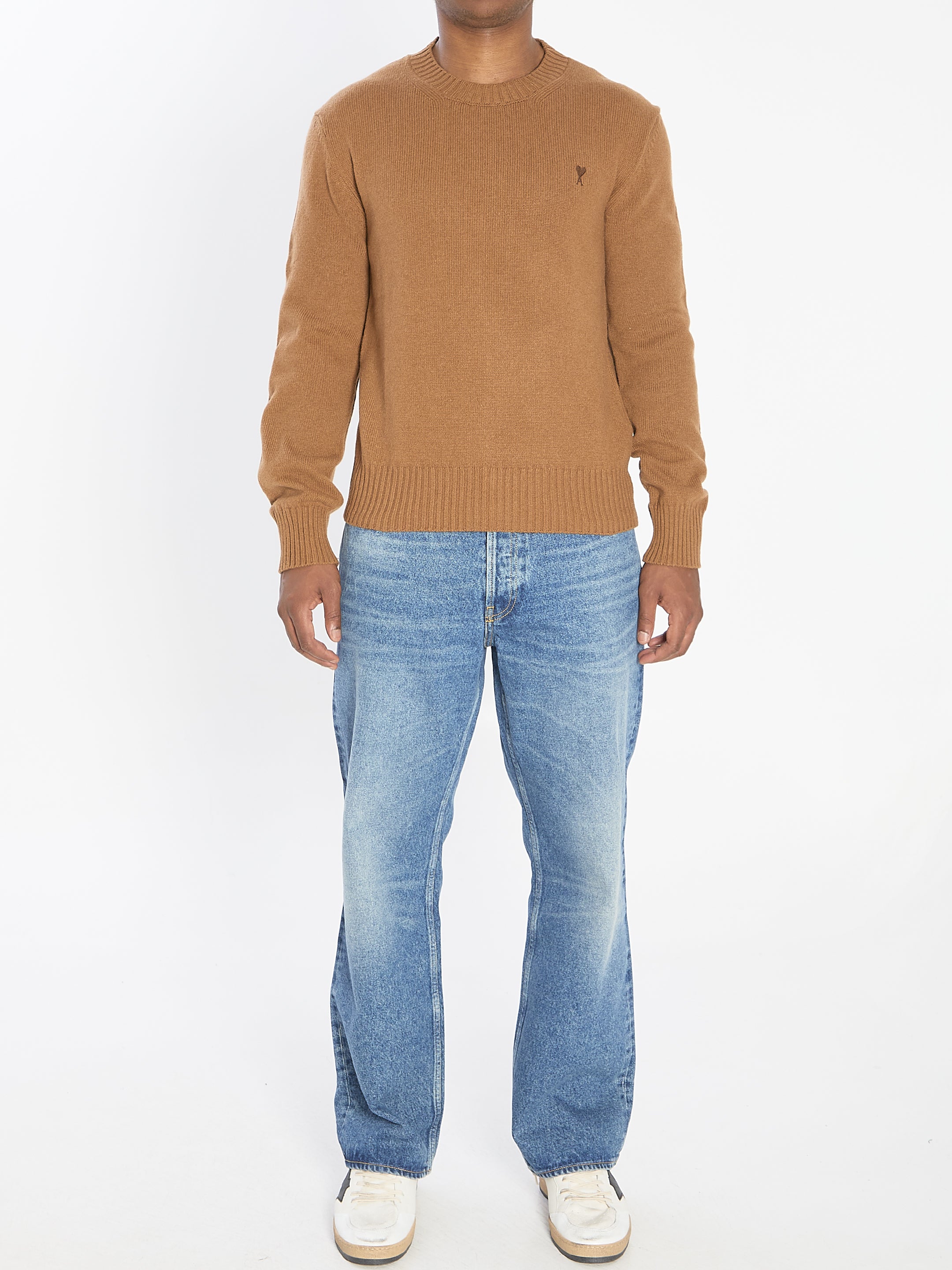 AMI PARIS Crew Neck Sweater Size L