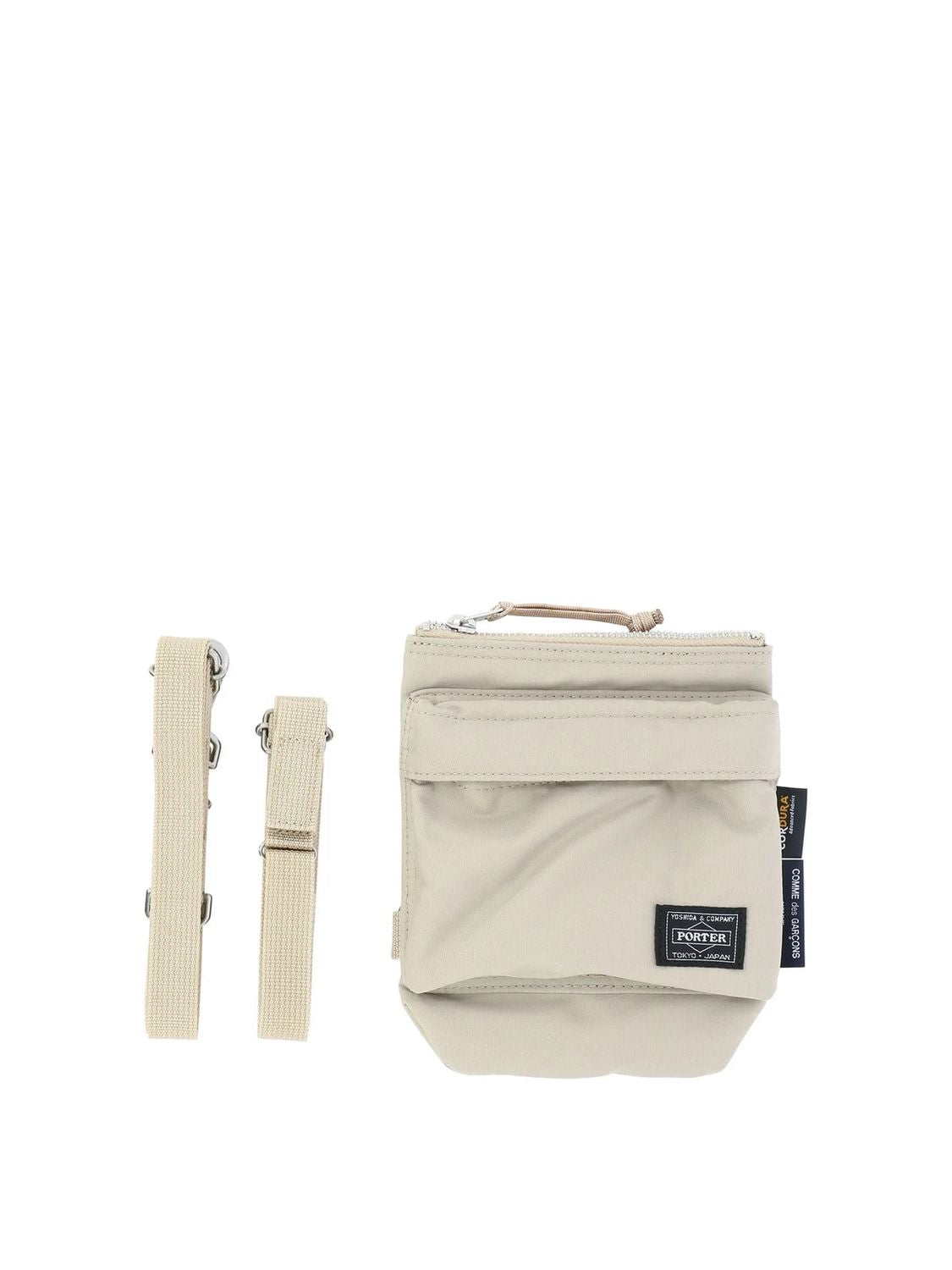 COMME DES GARÇONS HOMME PLUS Crossbody Handbag with Adjustable Strap