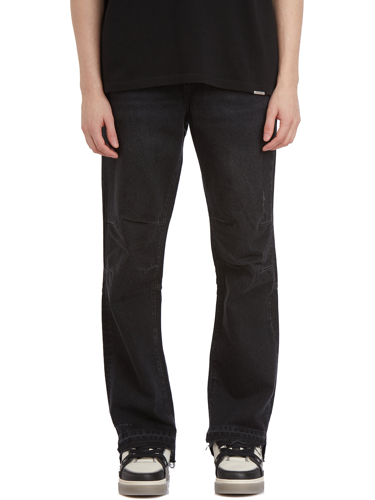 REPRESENT Denim Stepped Hem Jeans - Size 32