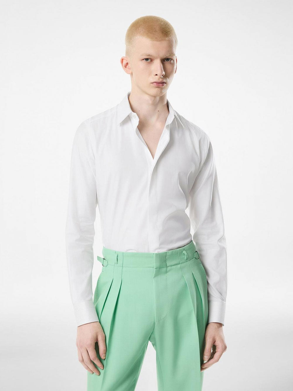 TOM FORD Classic Fit Cotton and Silk Shirt