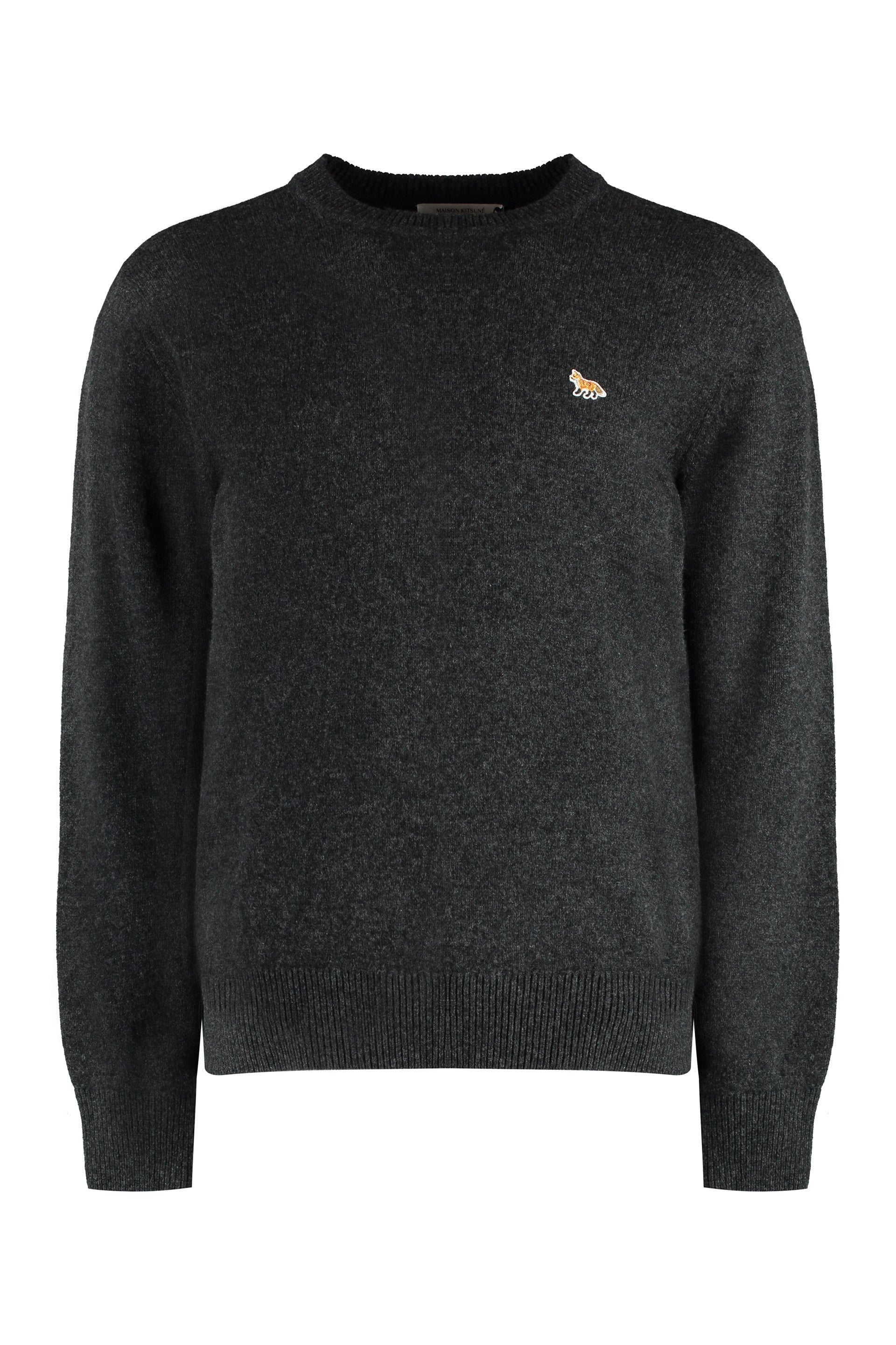 MAISON KITSUNÉ Crew-Neck Wool Sweater