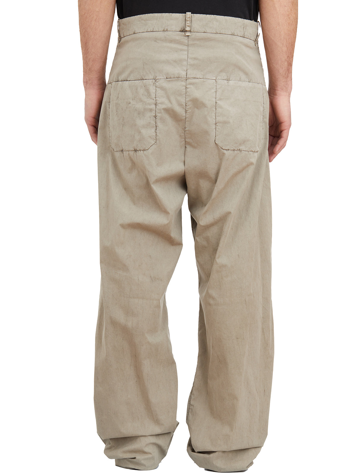 MASNADA Low-Crotch Wide-Leg Trousers - Size 48