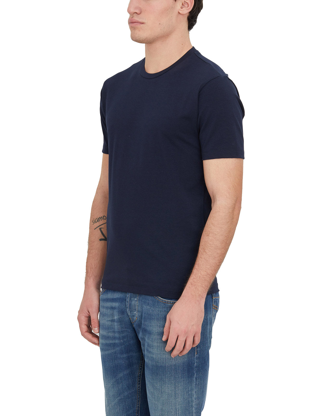 DANIELE ALESSANDRINI Men's Casual Stretch T-Shirt - SS24 Collection