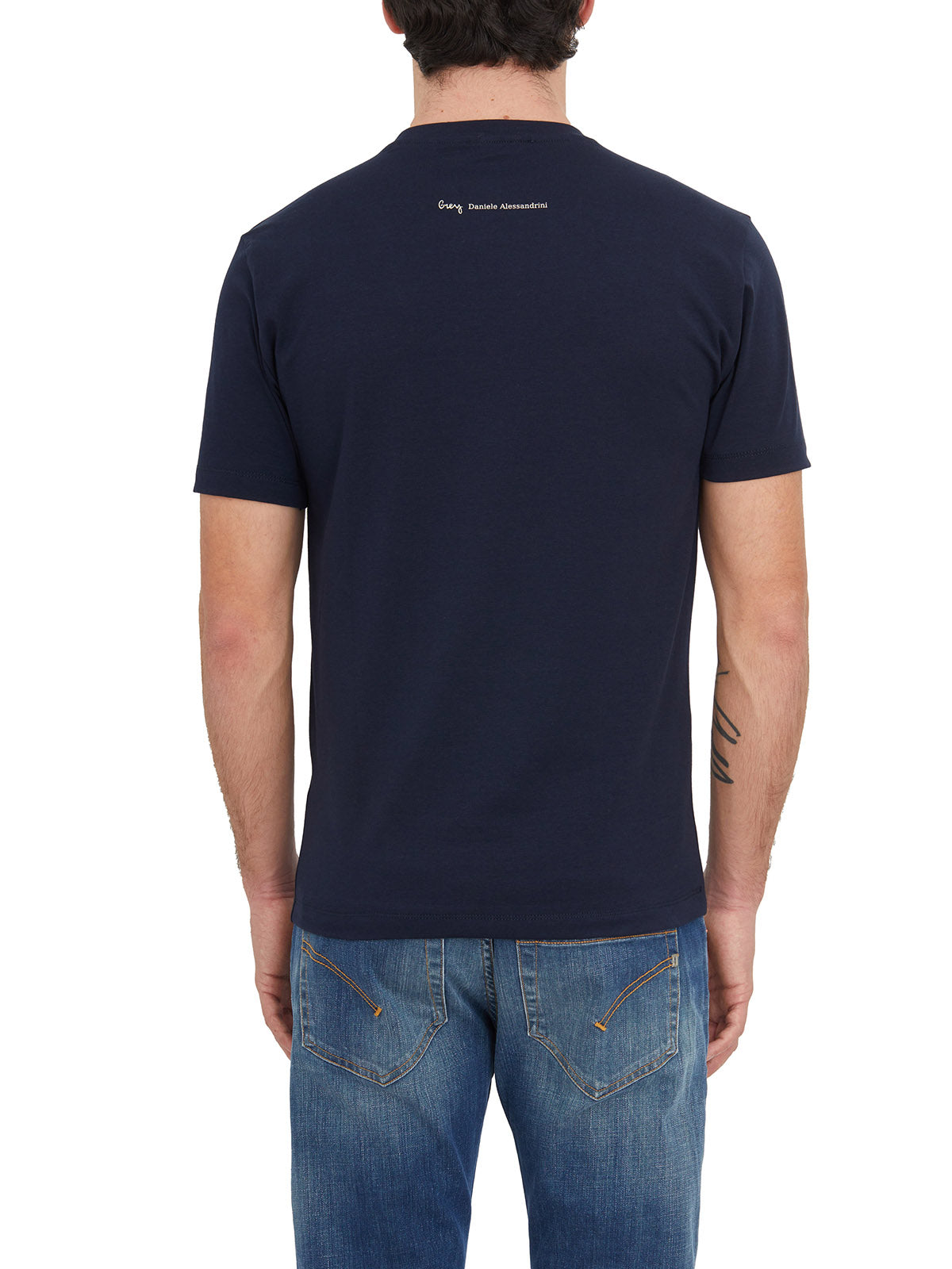 DANIELE ALESSANDRINI Men's Casual Stretch T-Shirt - SS24 Collection