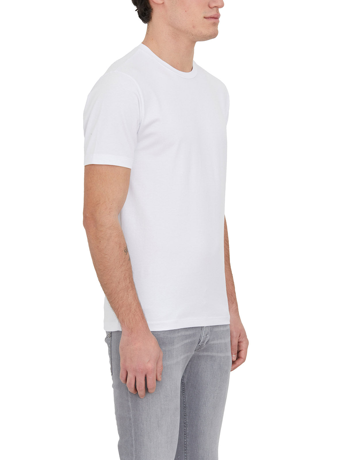 DANIELE ALESSANDRINI Classic Crew Neck T-Shirt for Men
