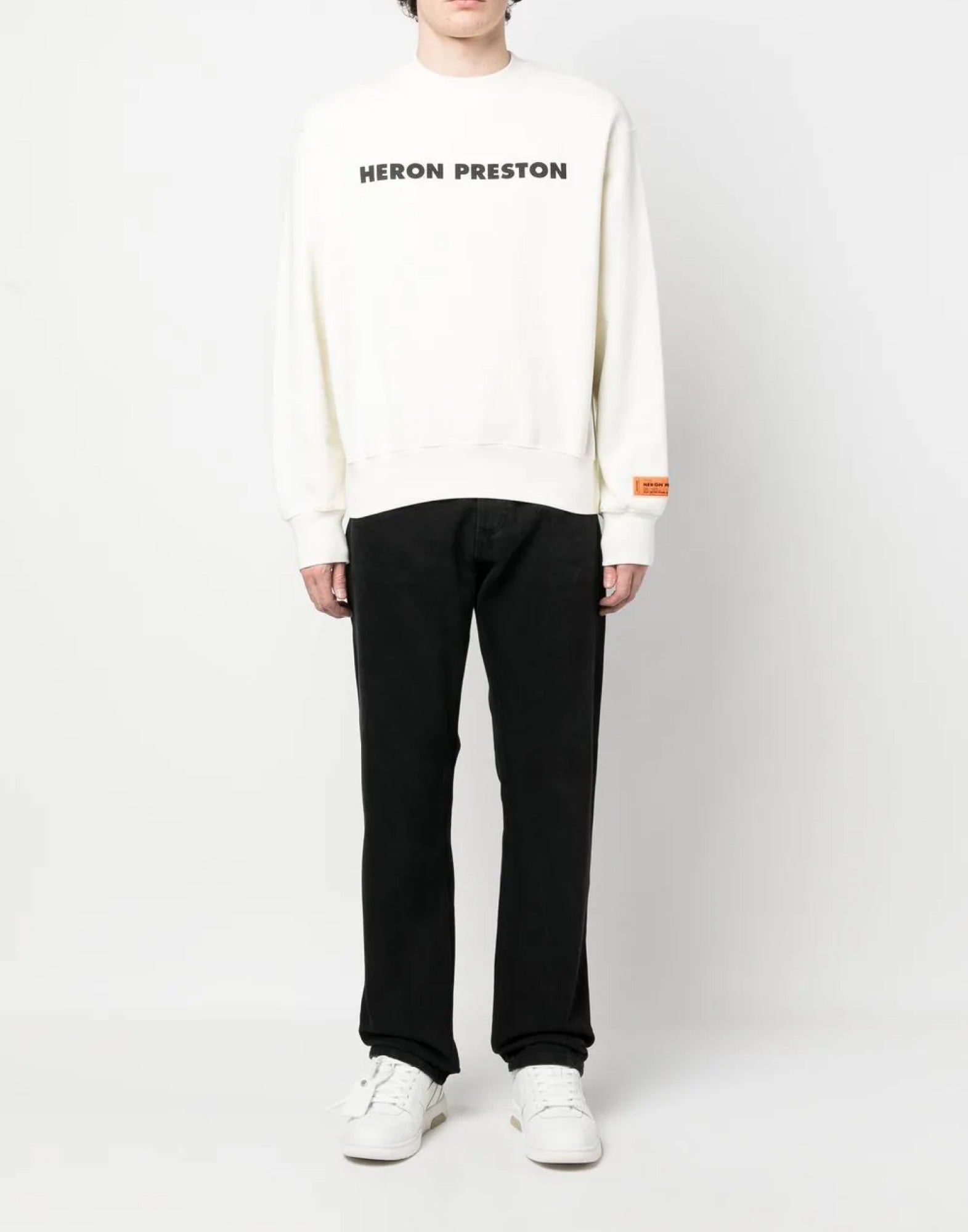 HERON PRESTON This Is Not Logo Sweatshirt - Men's Long Sleeve
