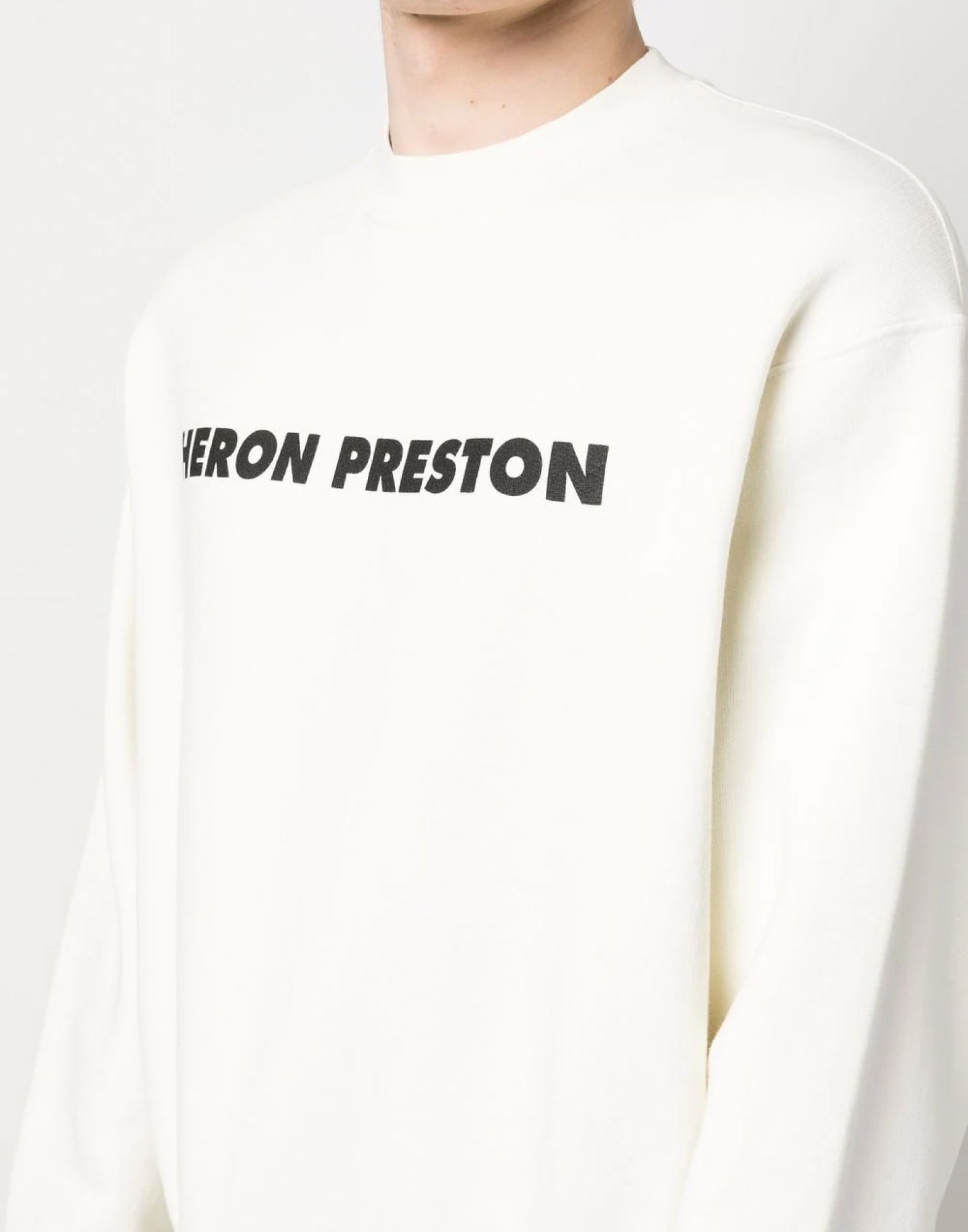 HERON PRESTON This Is Not Logo Sweatshirt - Men's Long Sleeve