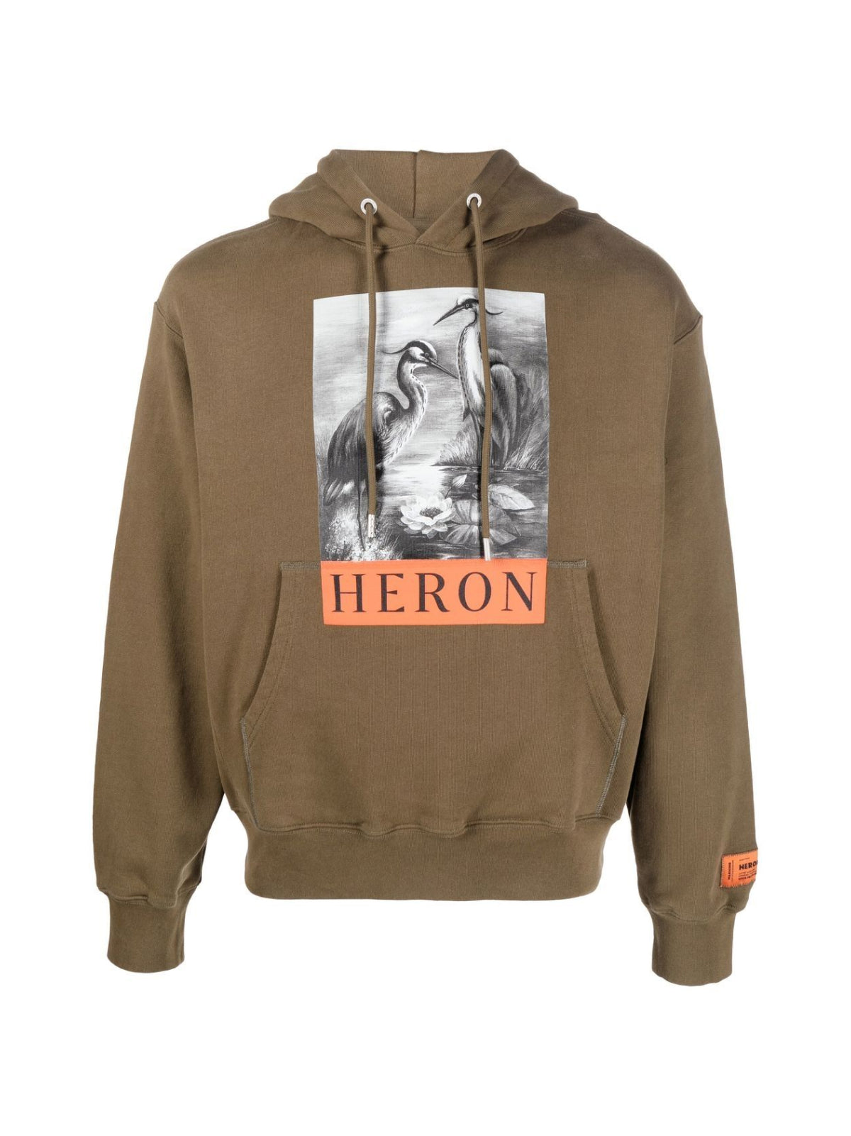 HERON PRESTON Heron Logo Hoodie for Men - SS25 Collection