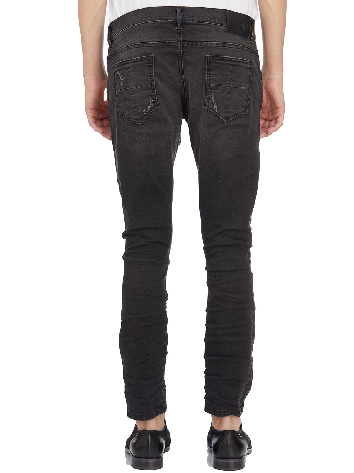 MD75 Men's Distressed Denim Jeans - Size 31