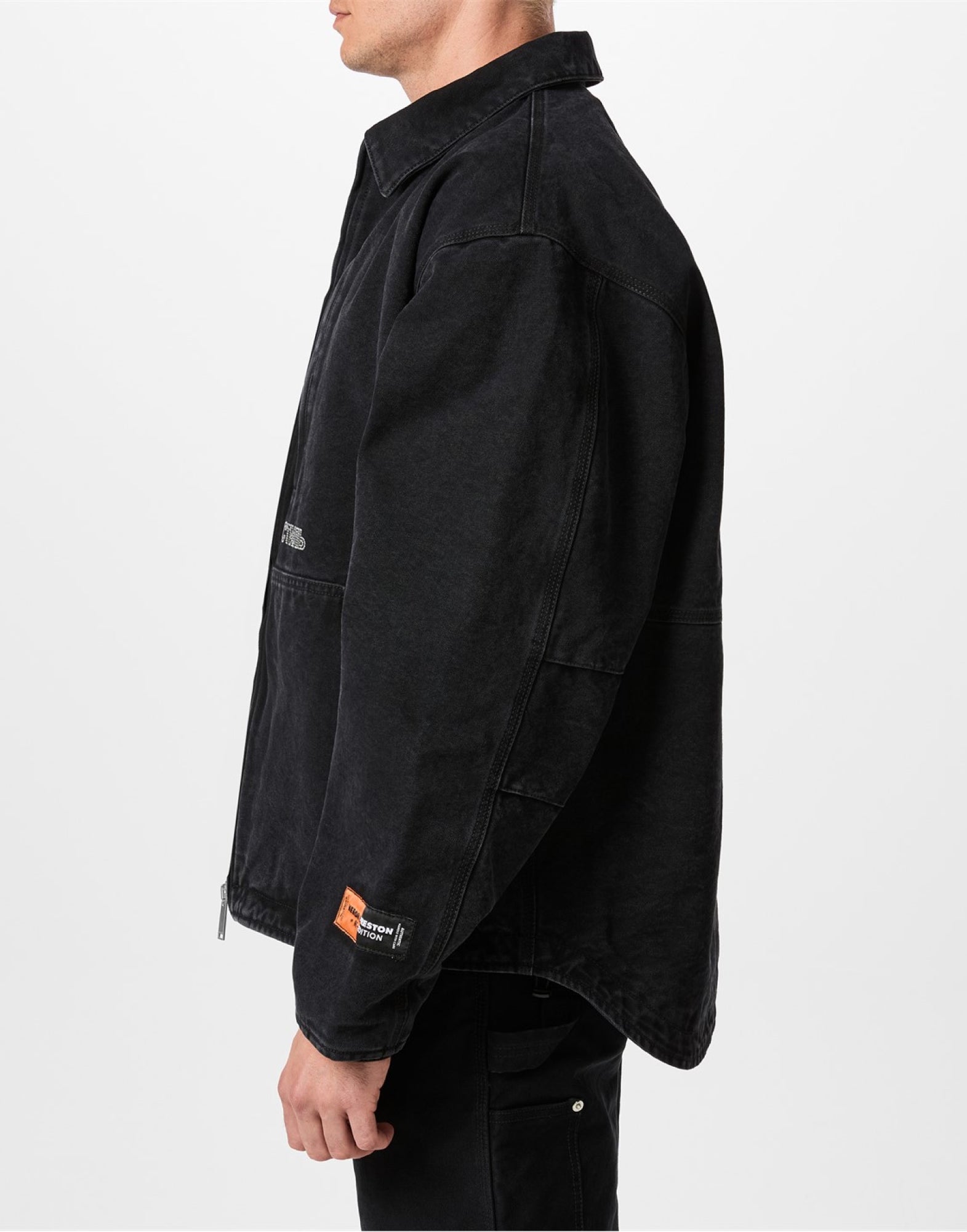 HERON PRESTON Padded Canvas Jacket for Men - Spring/Summer 2025