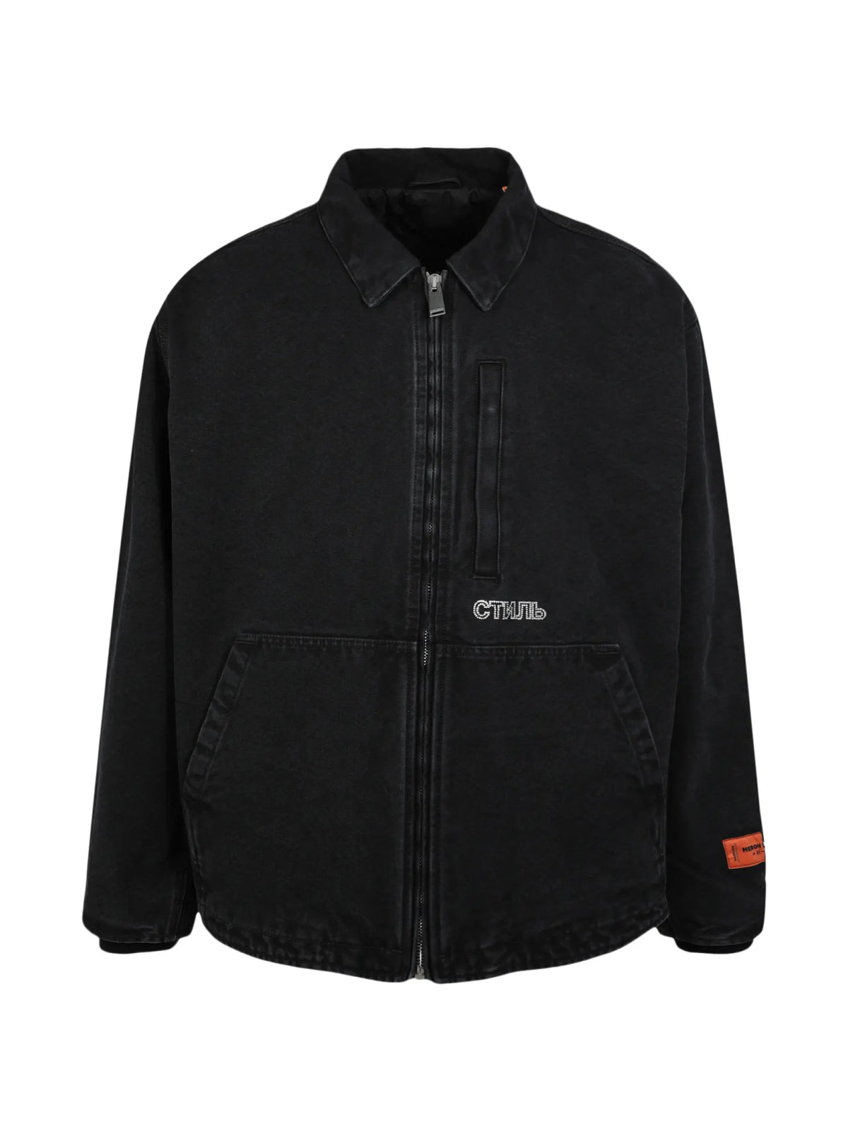 HERON PRESTON Padded Canvas Jacket for Men - Spring/Summer 2025