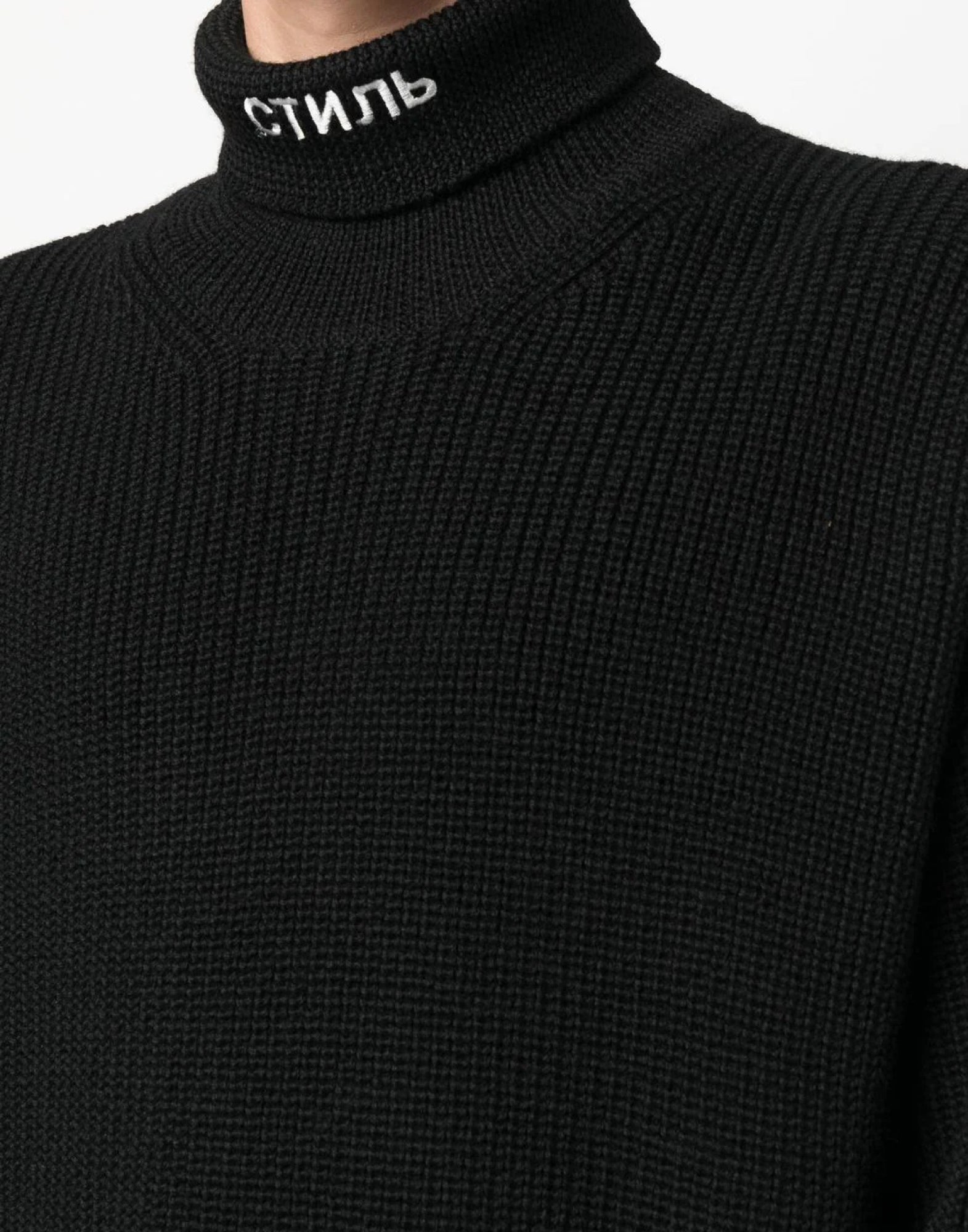 HERON PRESTON Knit Rollneck Sweater for Men
