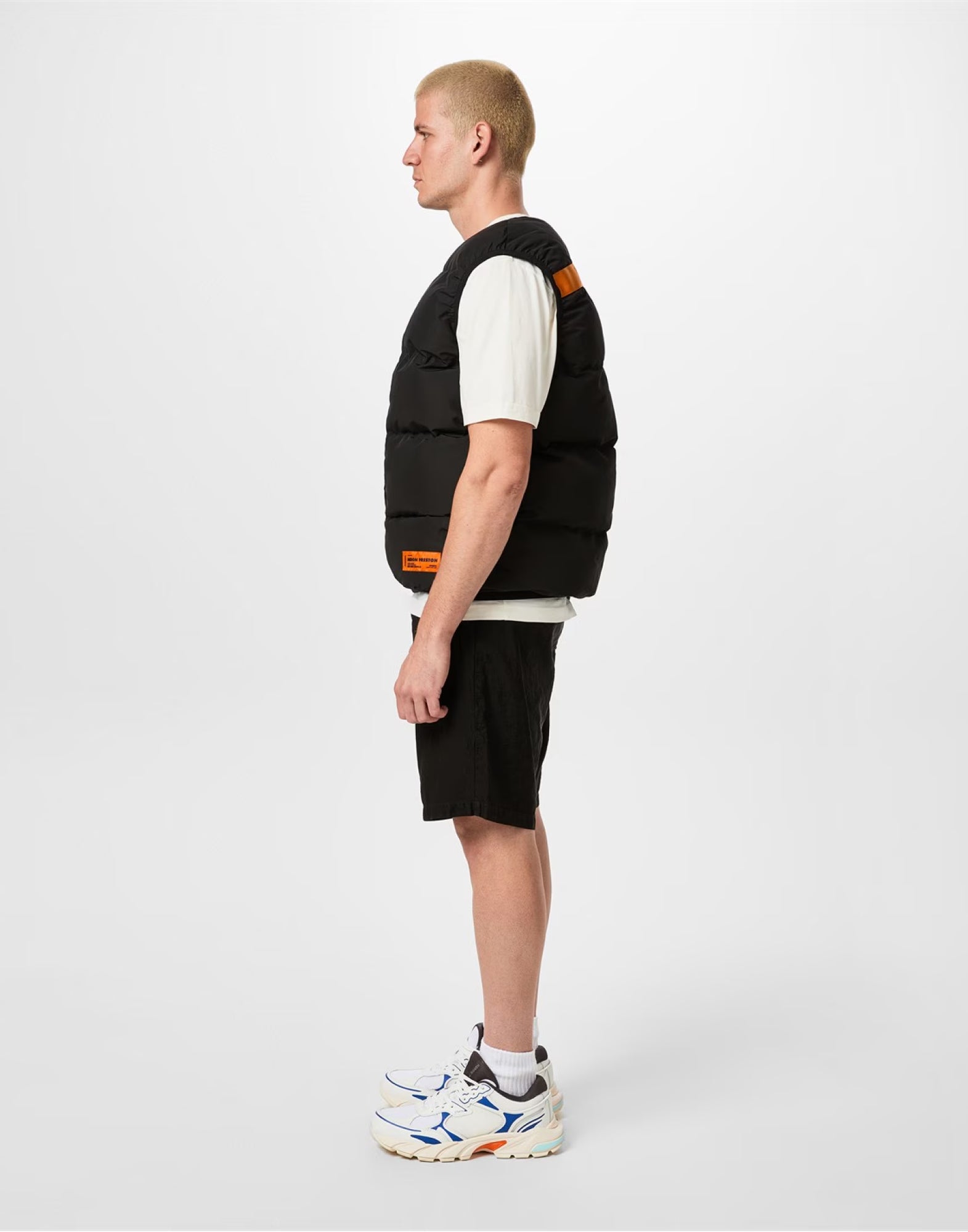 HERON PRESTON Block Stepper Logo Sneaker