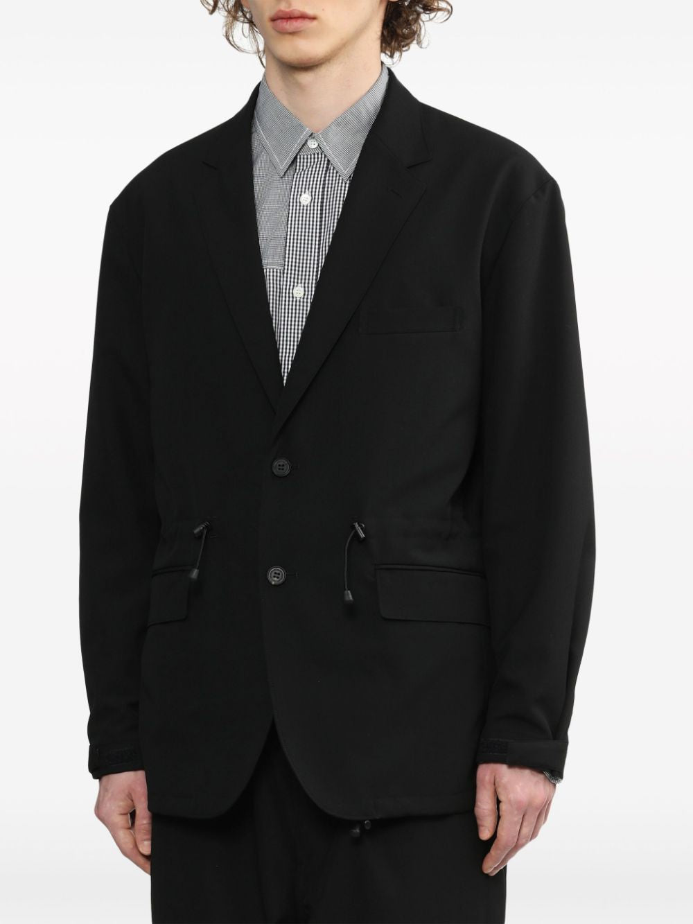 COMME DES GARÇONS HOMME PLUS Sleek Spring Layered Jacket for Men