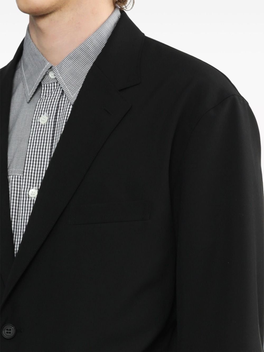 COMME DES GARÇONS HOMME PLUS Sleek Spring Layered Jacket for Men