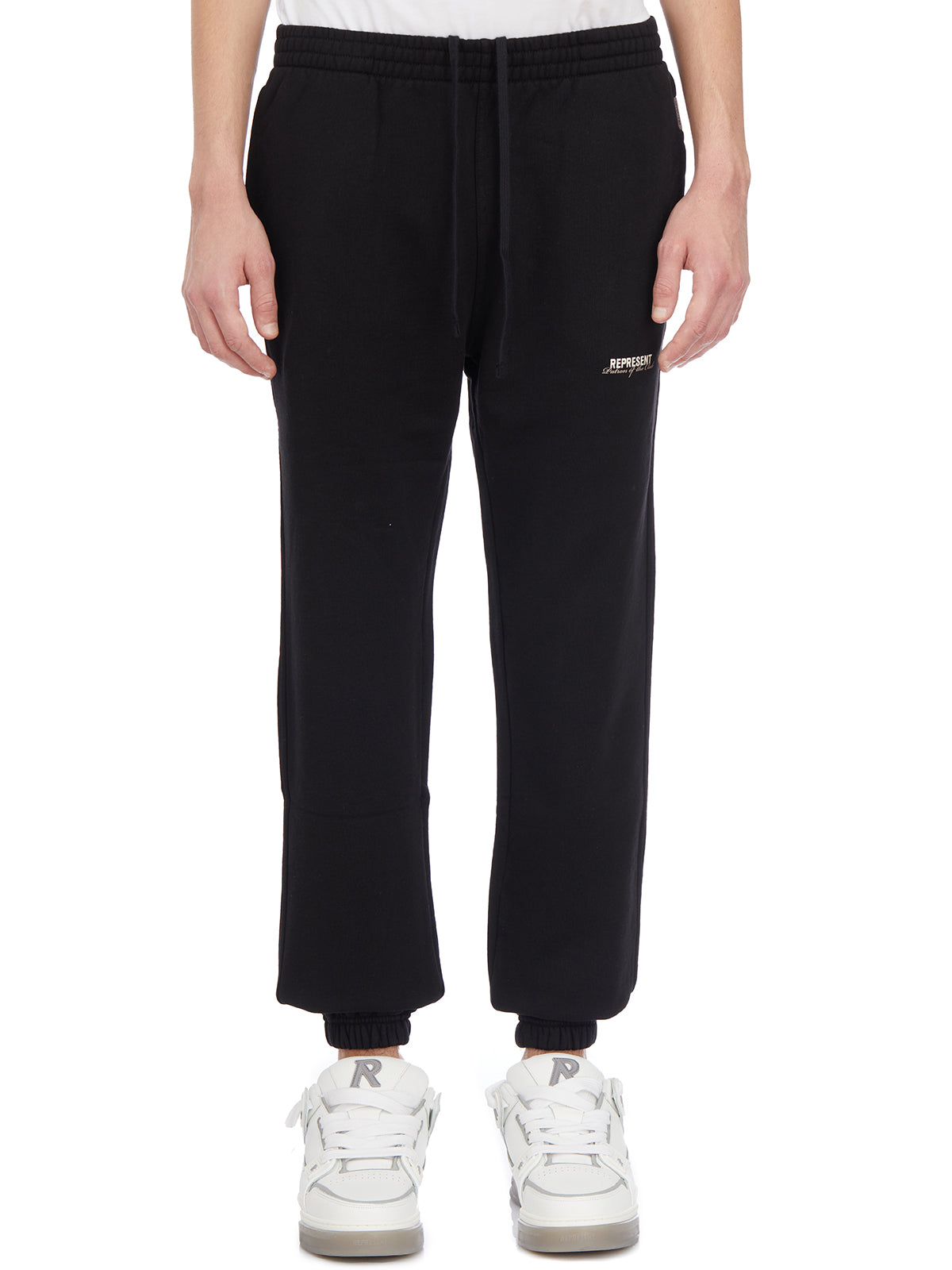 REPRESENT Club Pattern Elastic Waist Pants - Size M