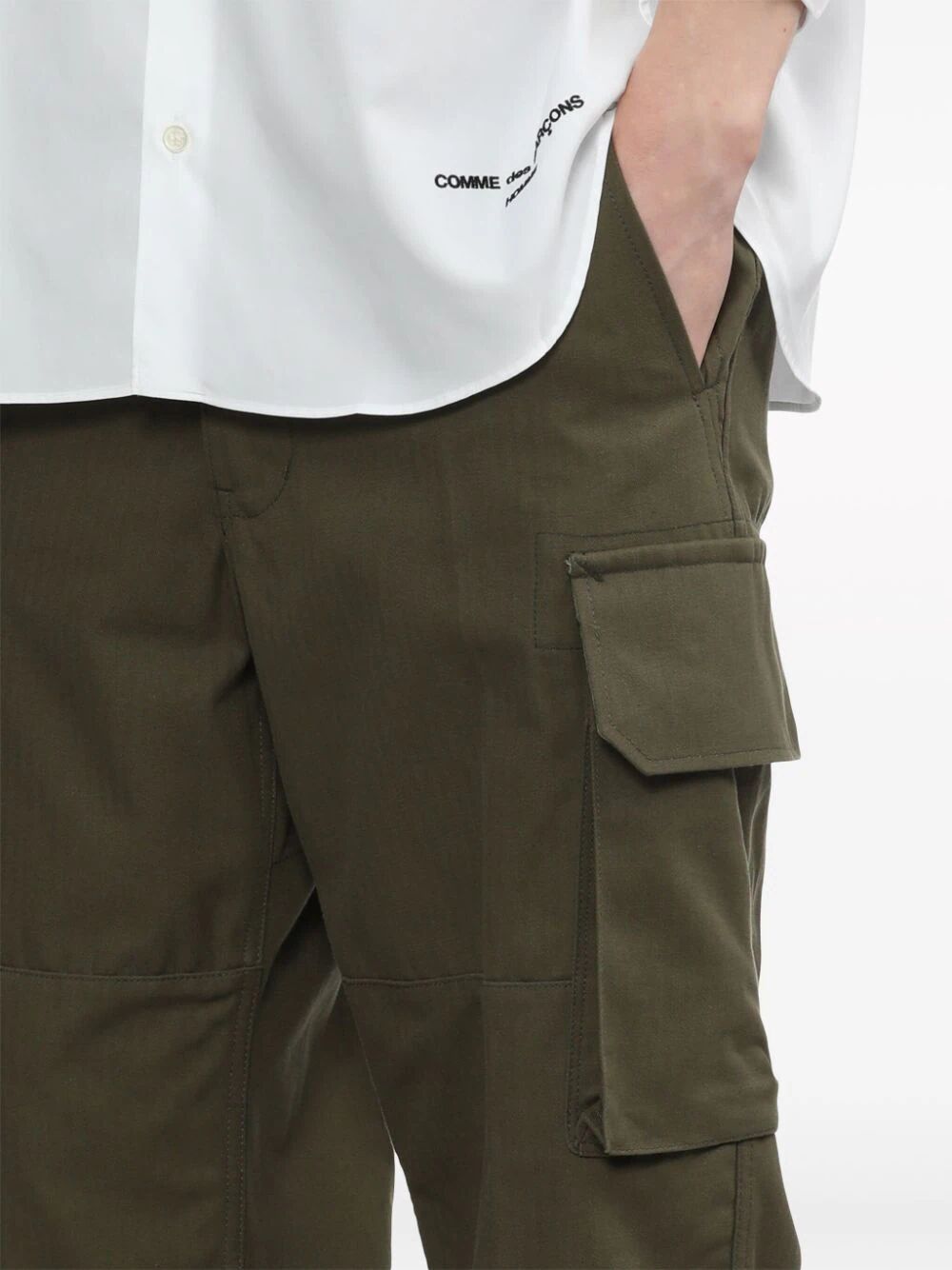 COMME DES GARÇONS HOMME PLUS Cargo Cotton Trouser for Men - SS24 Collection