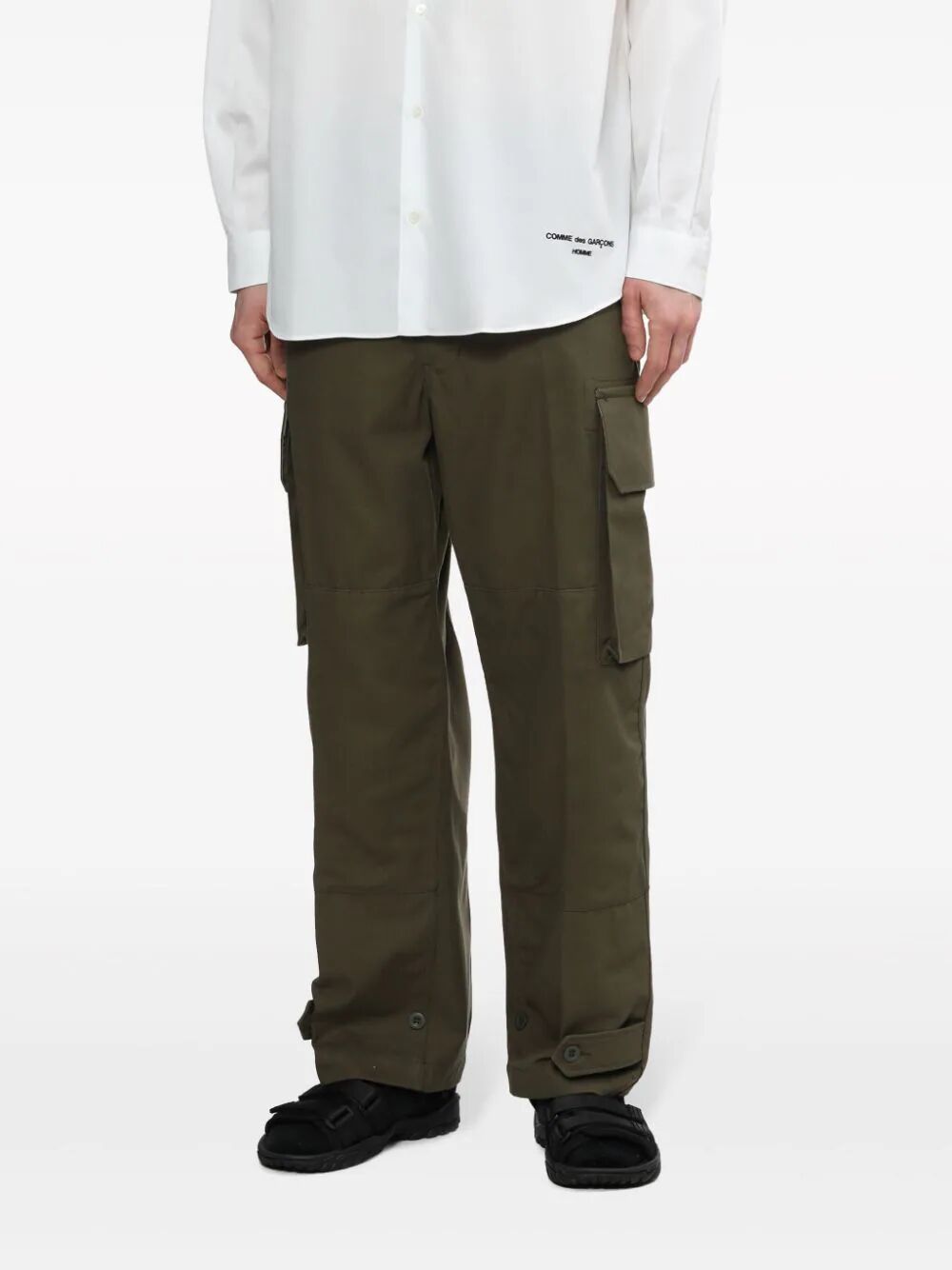 COMME DES GARÇONS HOMME PLUS Cargo Cotton Trouser for Men - SS24 Collection