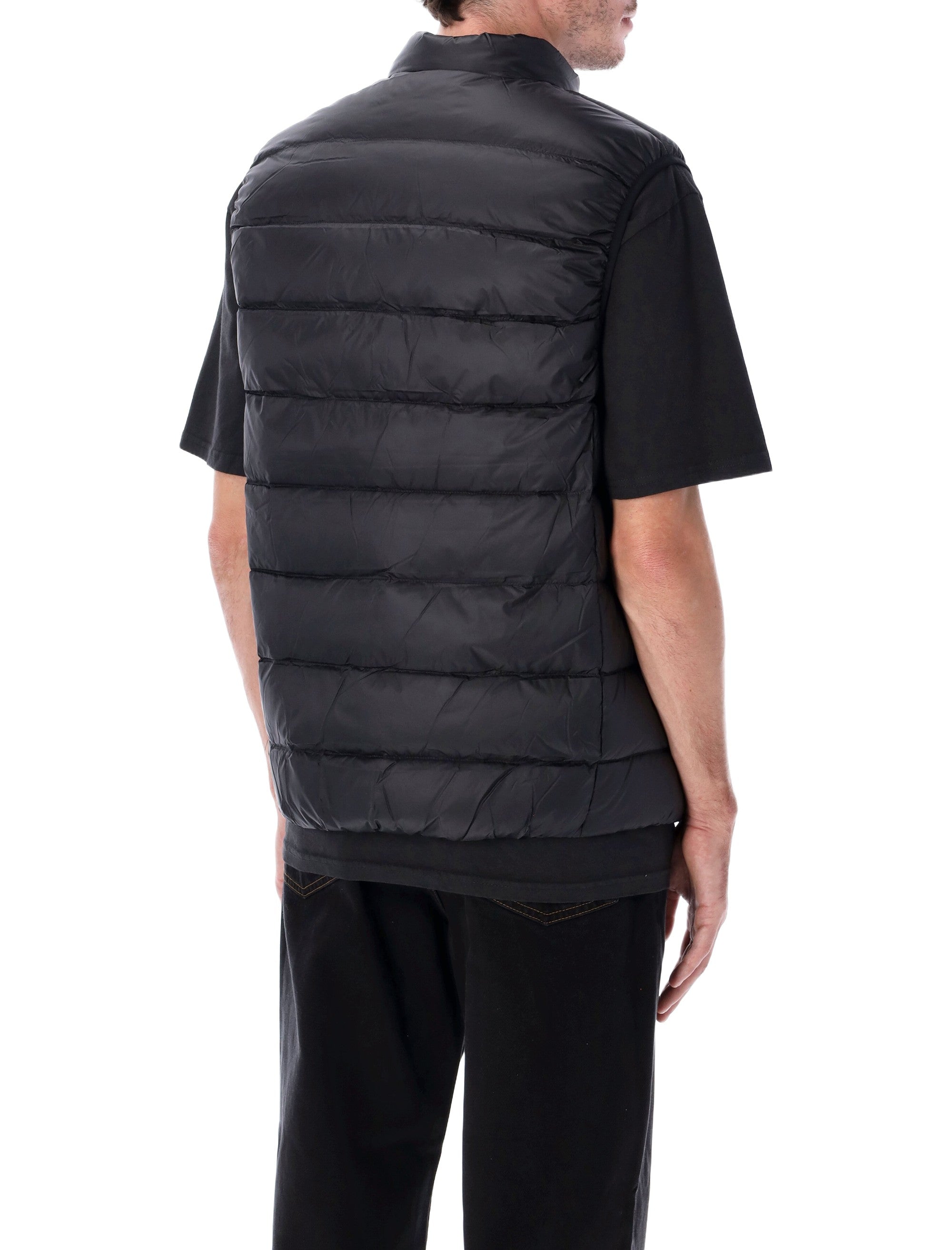 PYRENEX Men's Sleeveless Down Vest - Lightweight Layer for Mid-Season