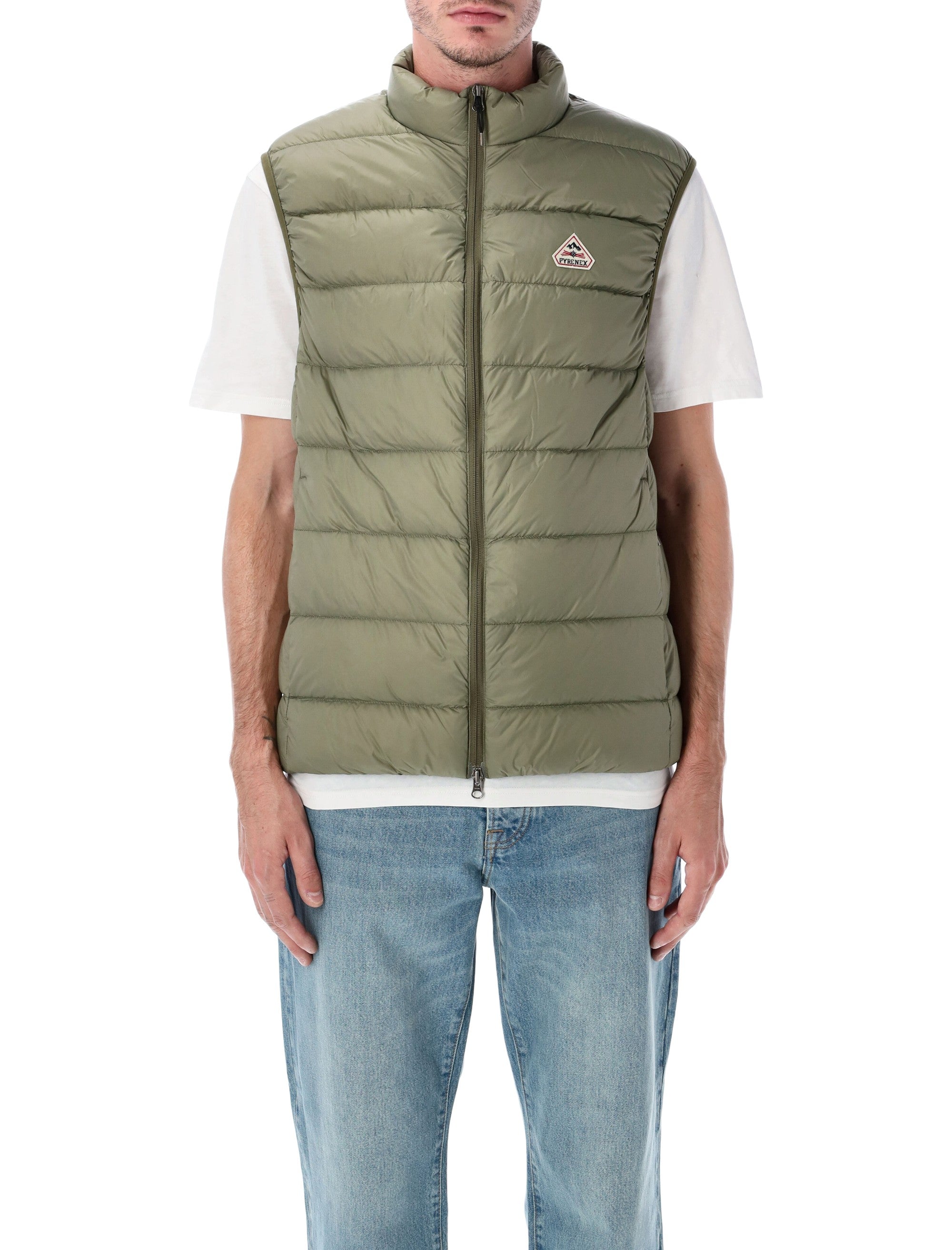 PYRENEX Men's Sleeveless Down Vest - Regular Fit